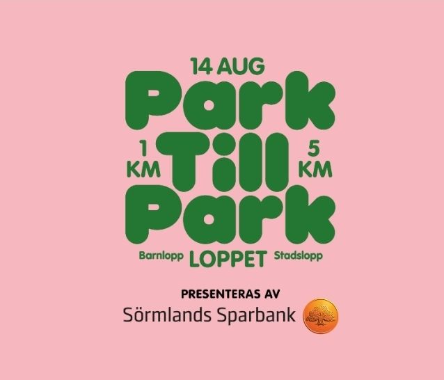 Sörmlands100 Facebook ad: Park Till Park Loppet 2026 presenters av Sörmlands Sparbank
