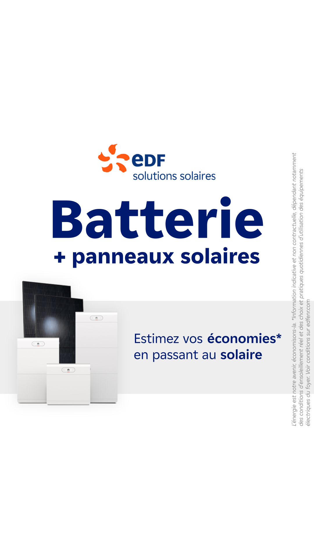 Mes offres EDF solutions solaires Facebook ad