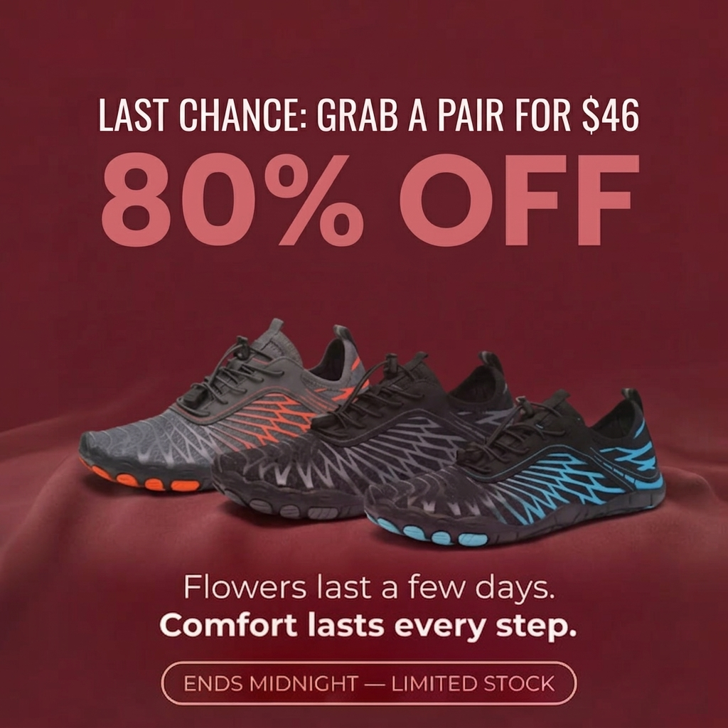 Barefoot Shoes Australia Facebook ad: Soothing Back - Lorax Pro - Barefoot Shoes Non-slip (Unisex)