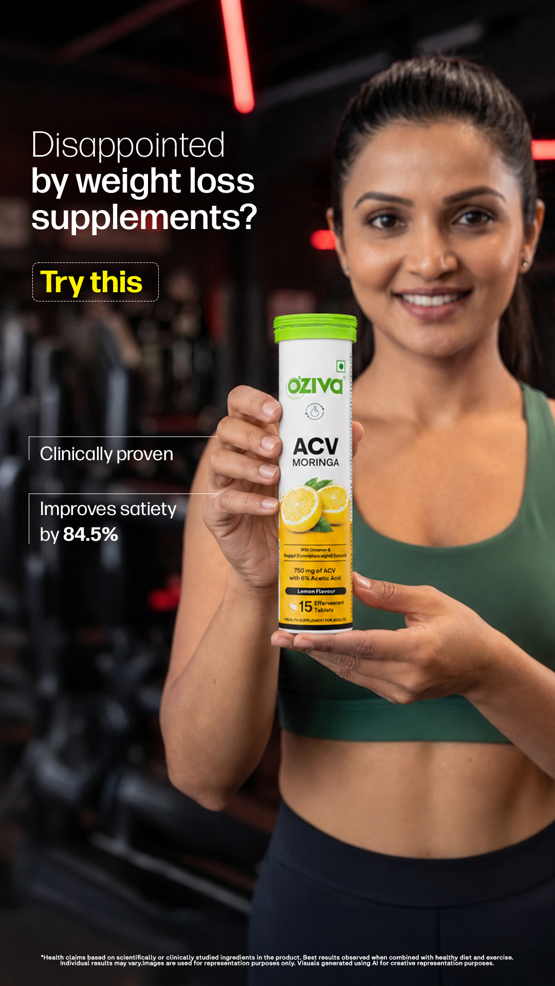 OZiva Facebook ad