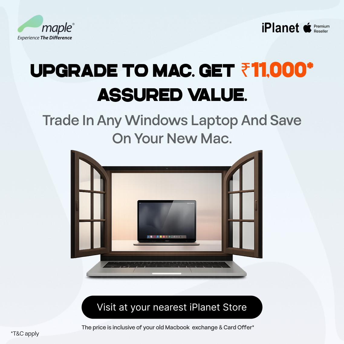 Maple India Facebook ad