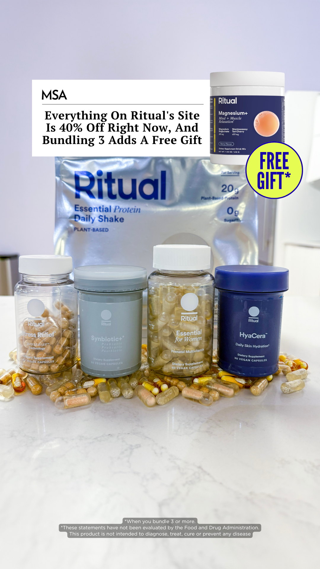 Well Well Wellness Facebook ad