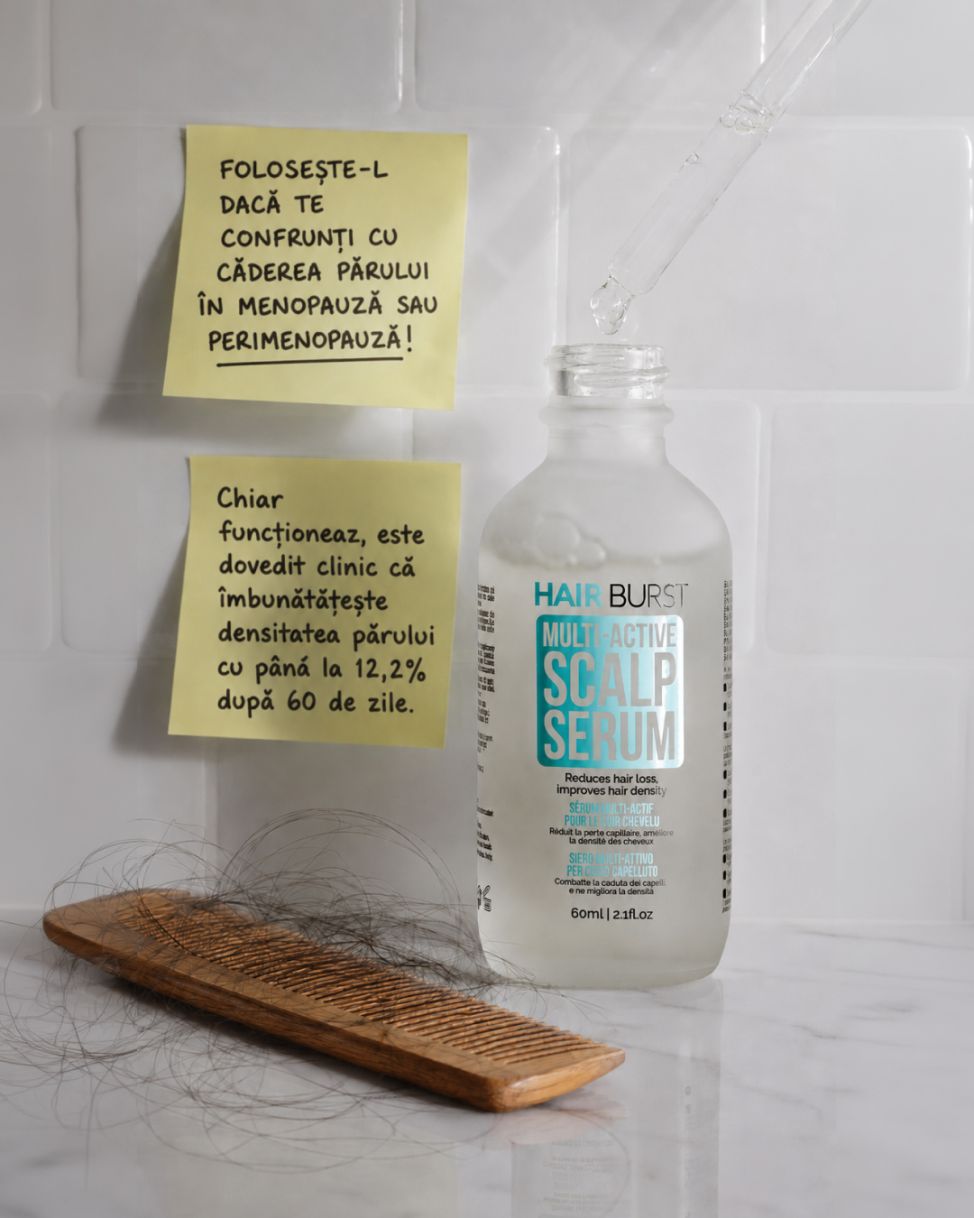 Hairburst Romania Facebook ad