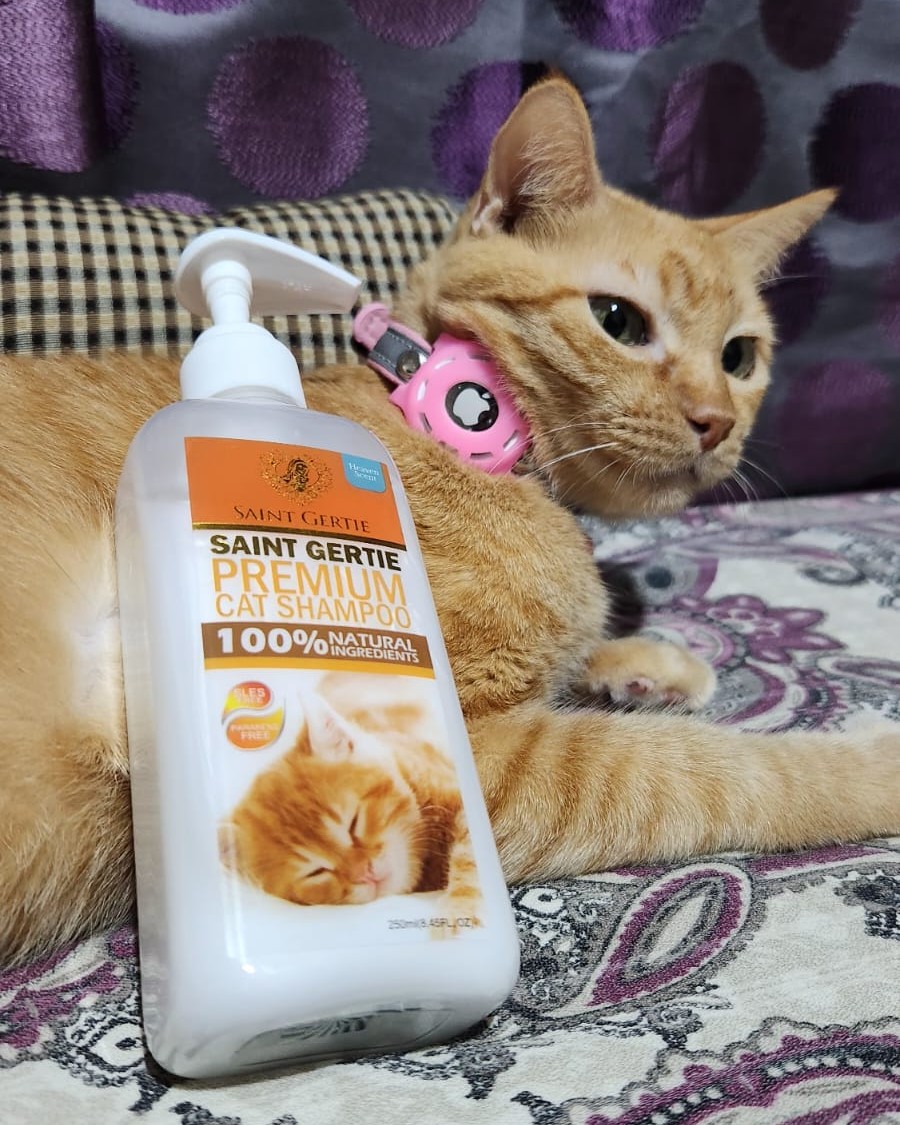 Saint Gertie Premium Cat Shampoo Facebook ad