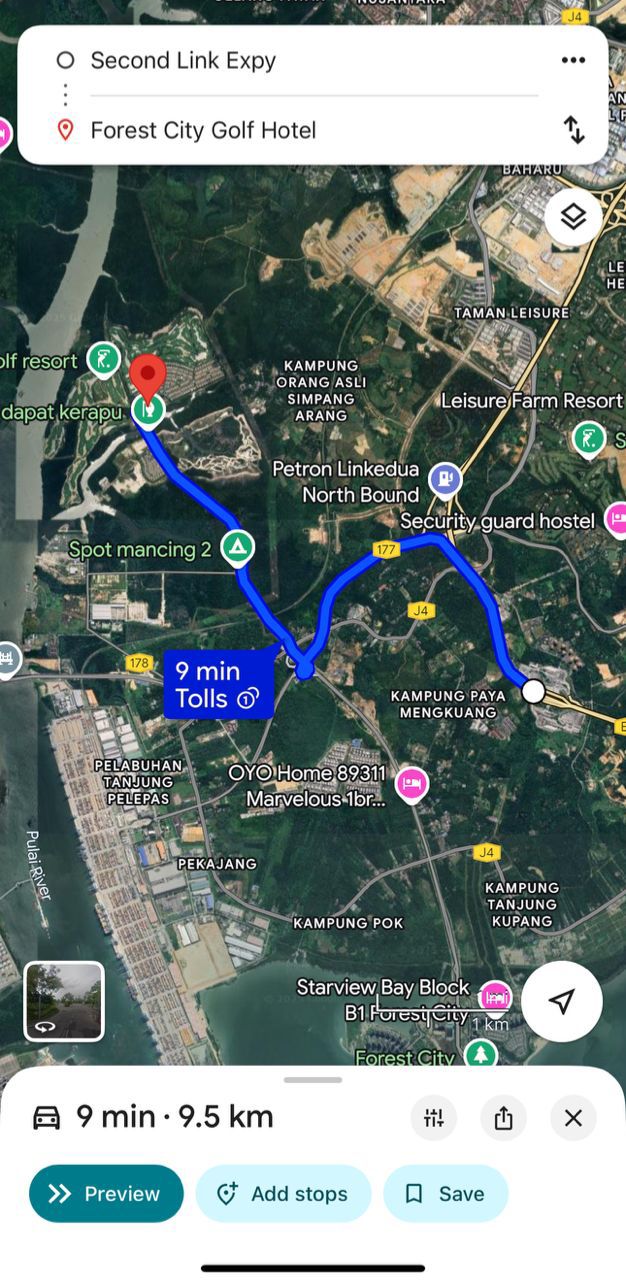 Propnex Malaysia Wilson Soe Facebook ad: Forest City Golf Villa Premium Double-Storey Link Cluster