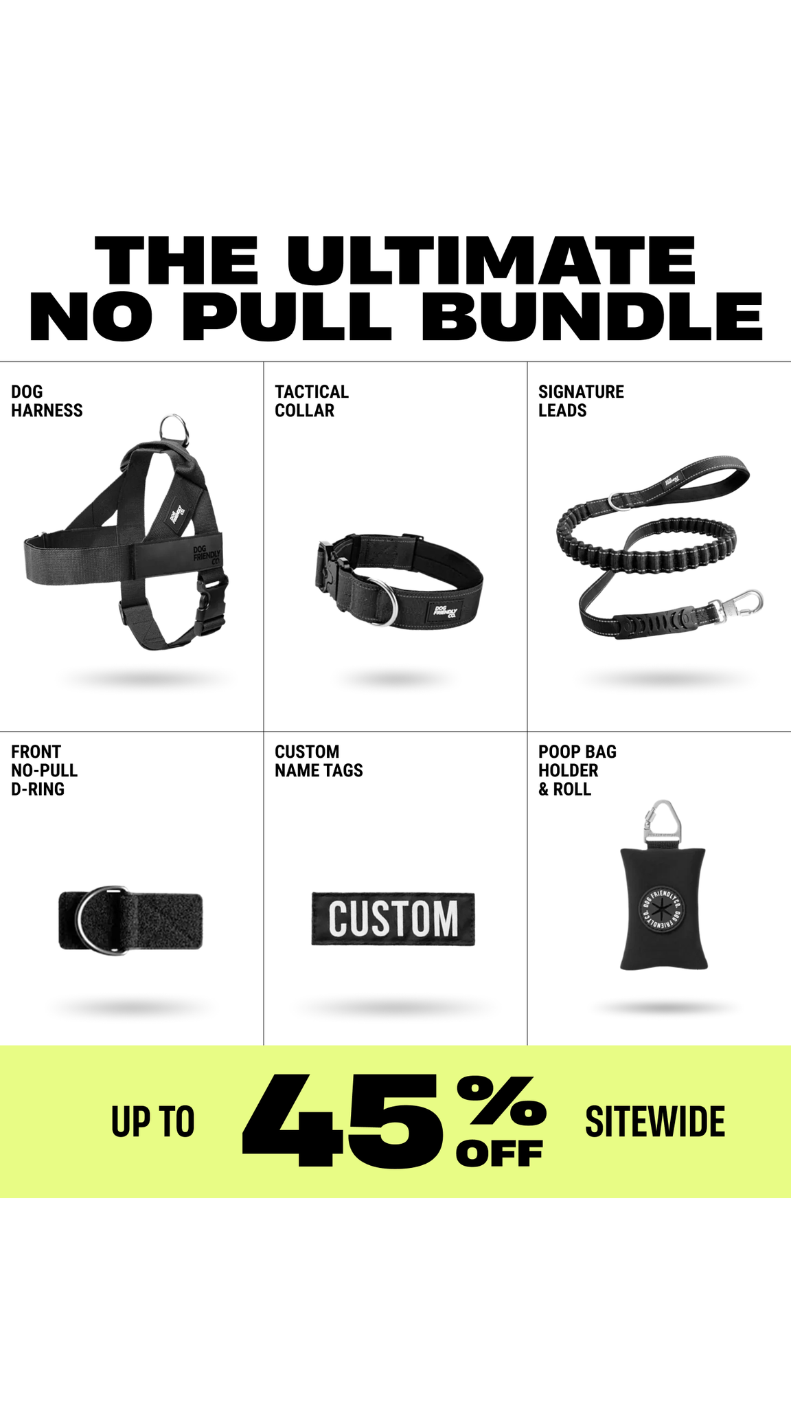 Dog Friendly Co. Facebook ad: Rated #1 By Dog Owners