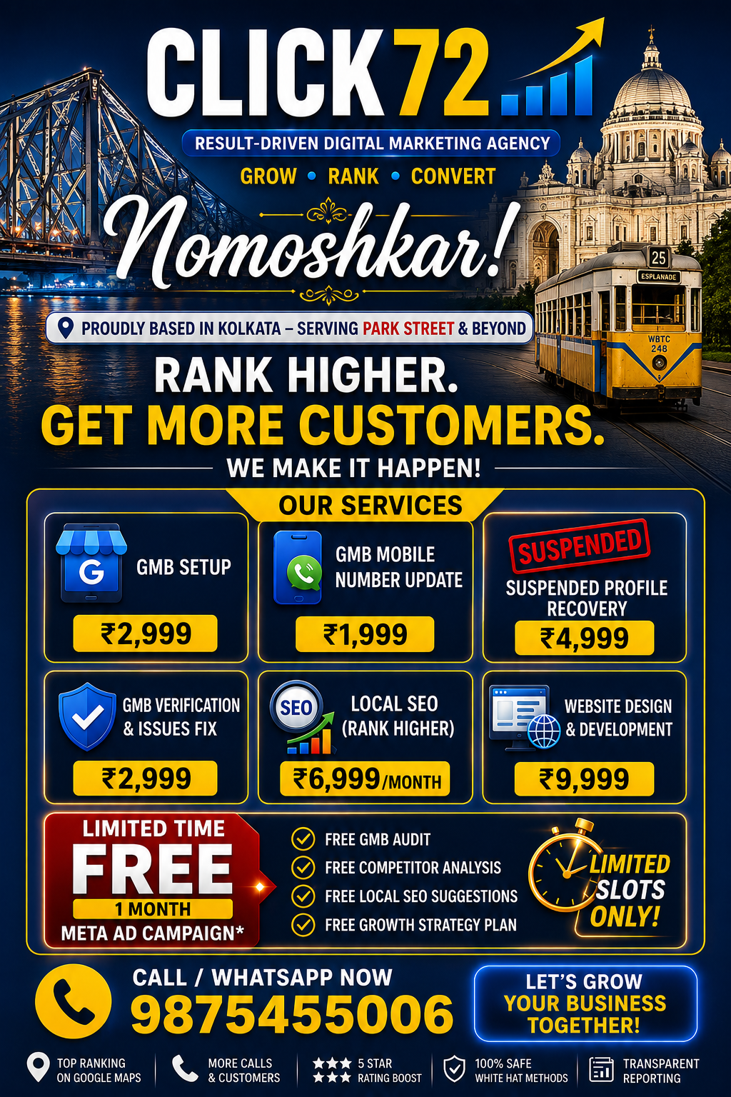 Click 72 Facebook ad