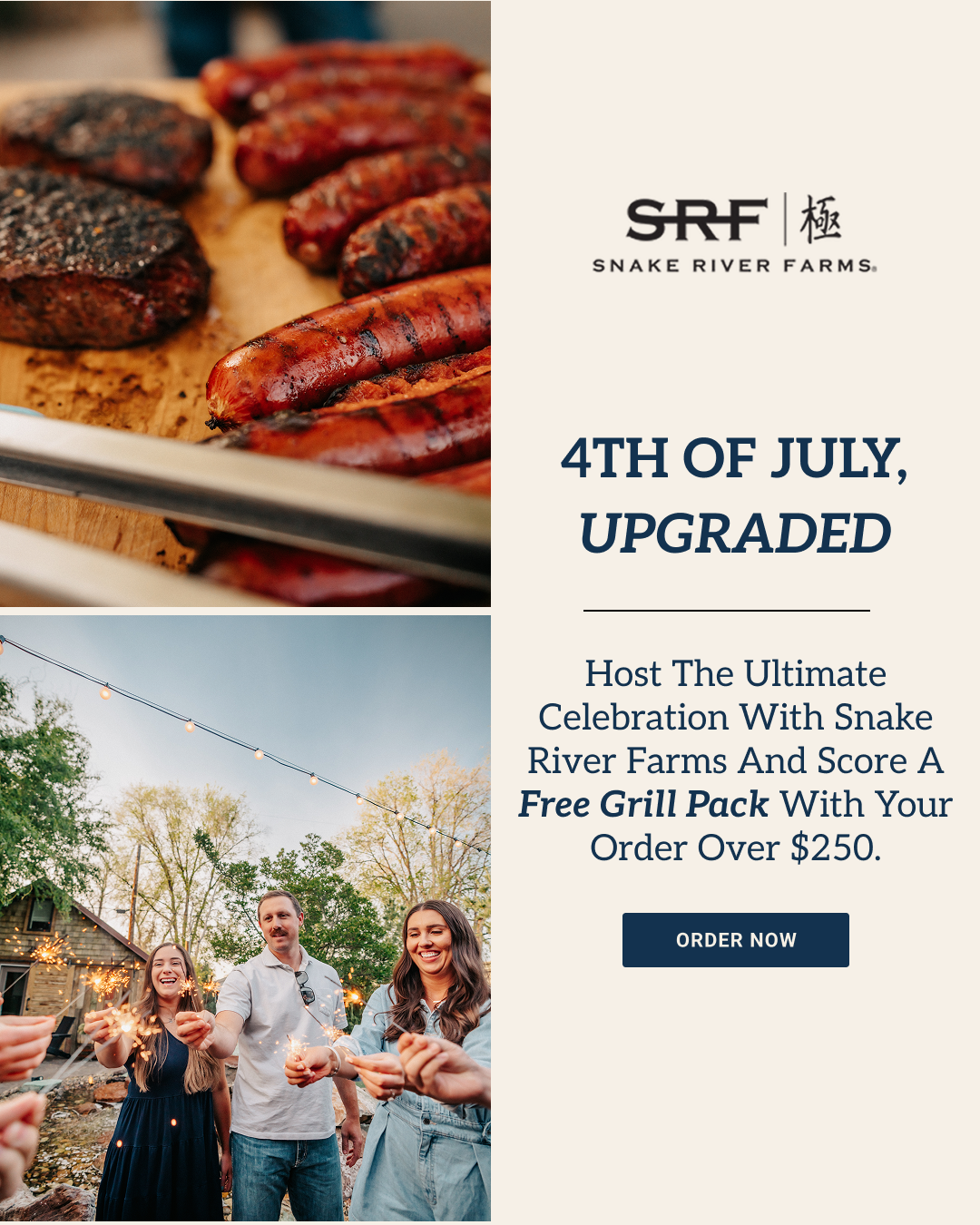 Snake River Farms Facebook ad