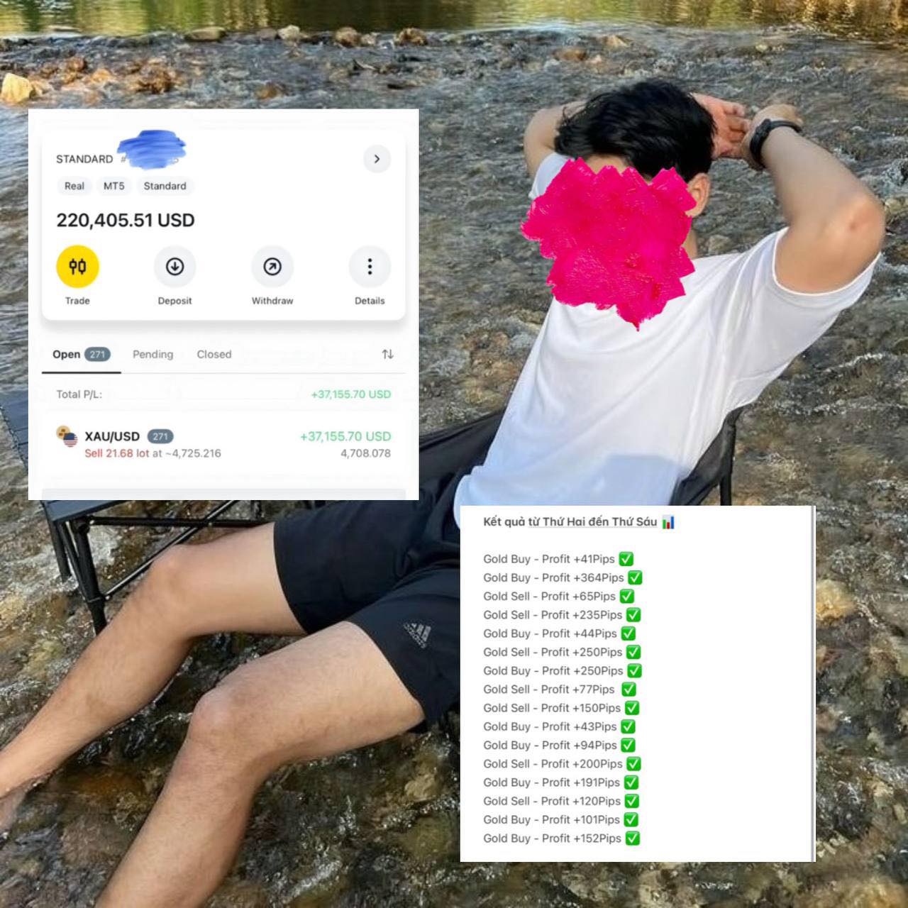 Gold Scalping  Facebook ad