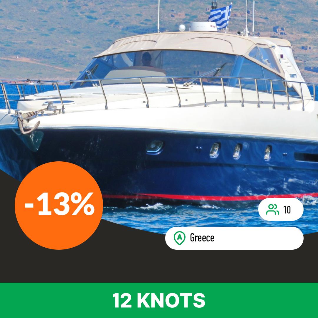 12 Knots Facebook ad: Boat rentals - Bareboat & Crewed