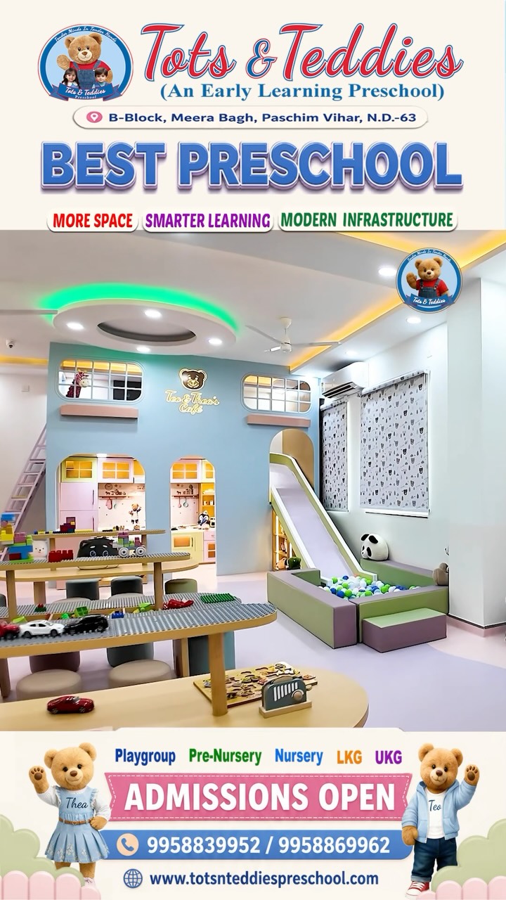 Tots & Teddies Facebook ad: A world of learning, laughter and discovery awaits…
