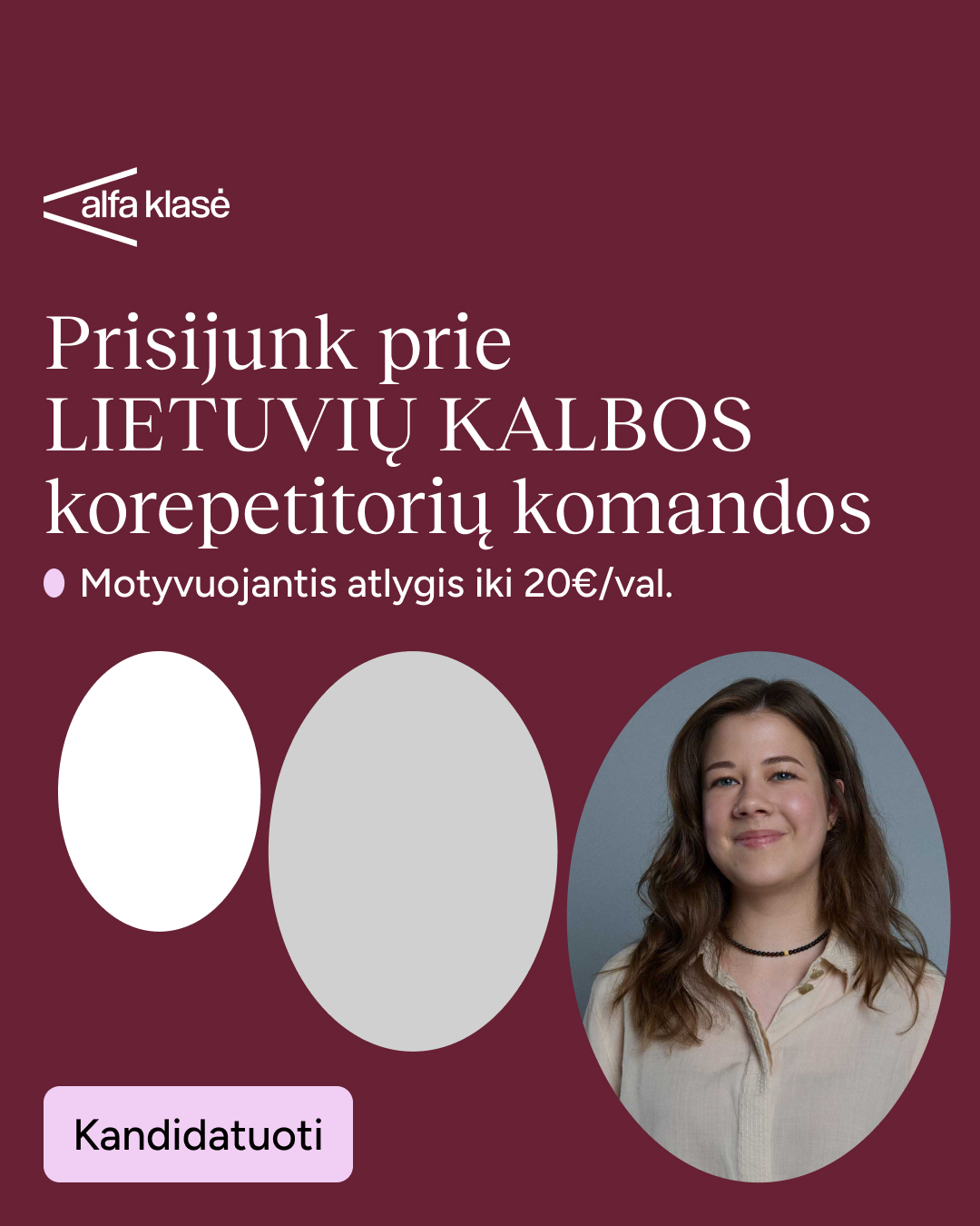 Alfa Klasė Facebook ad
