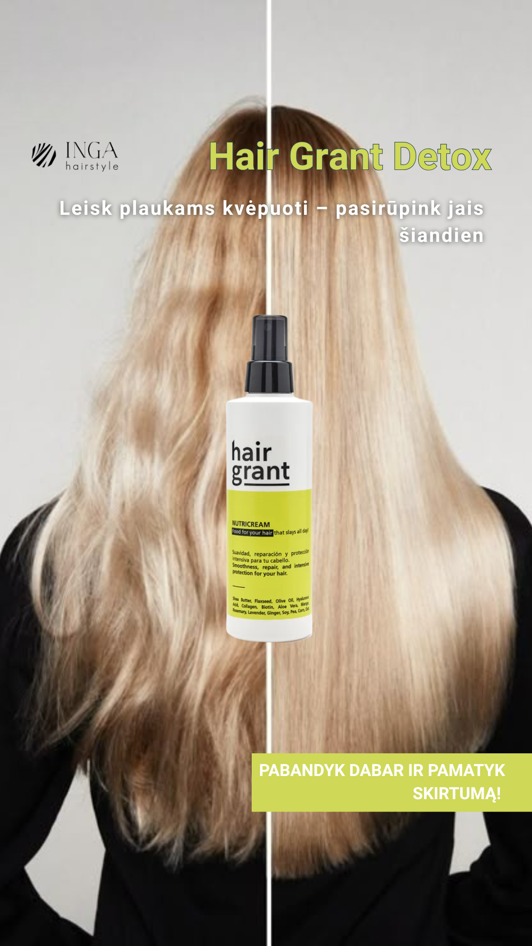 INGA Hairstyle Facebook ad from Jul 4, 2026