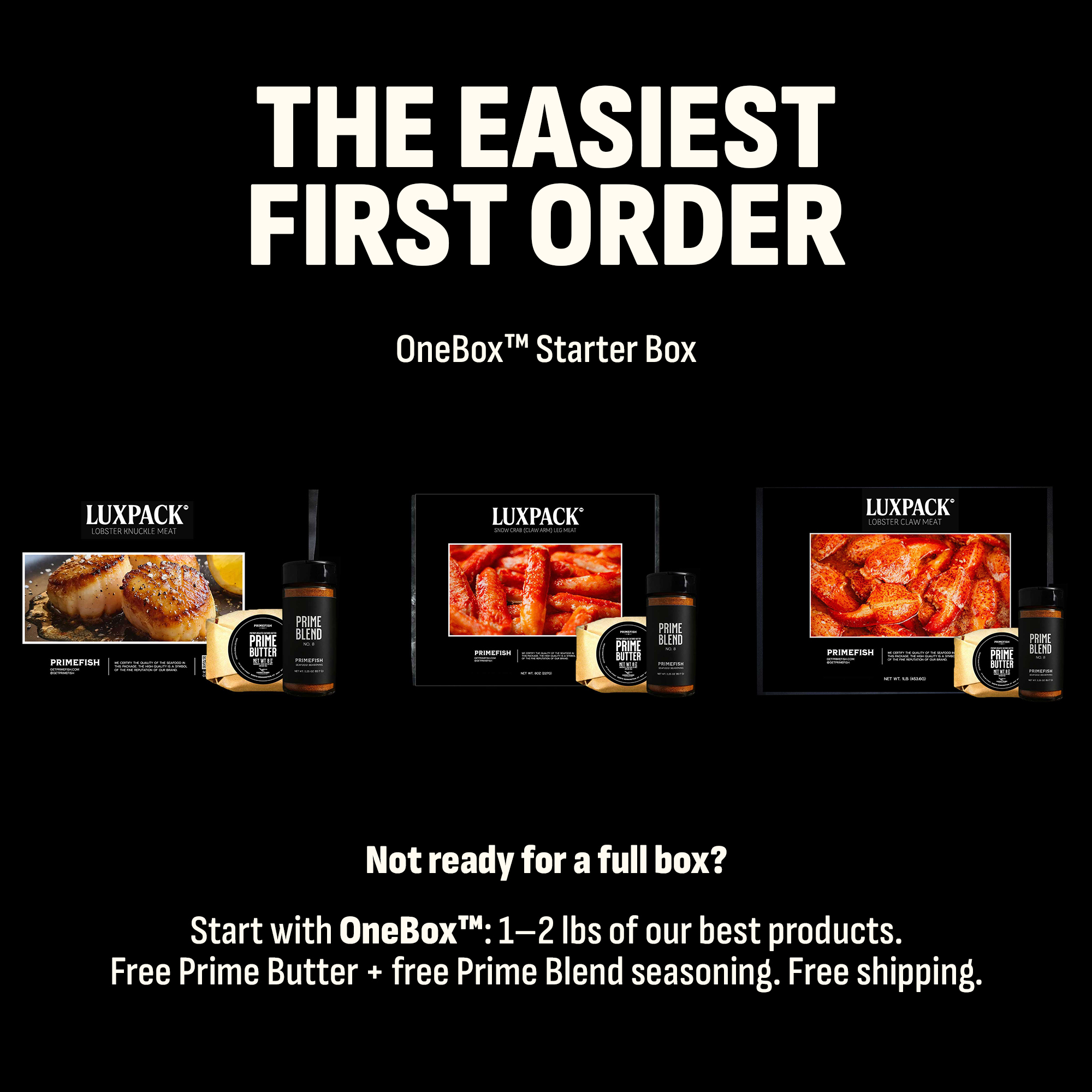 PrimeFish Seafood Co. Facebook ad