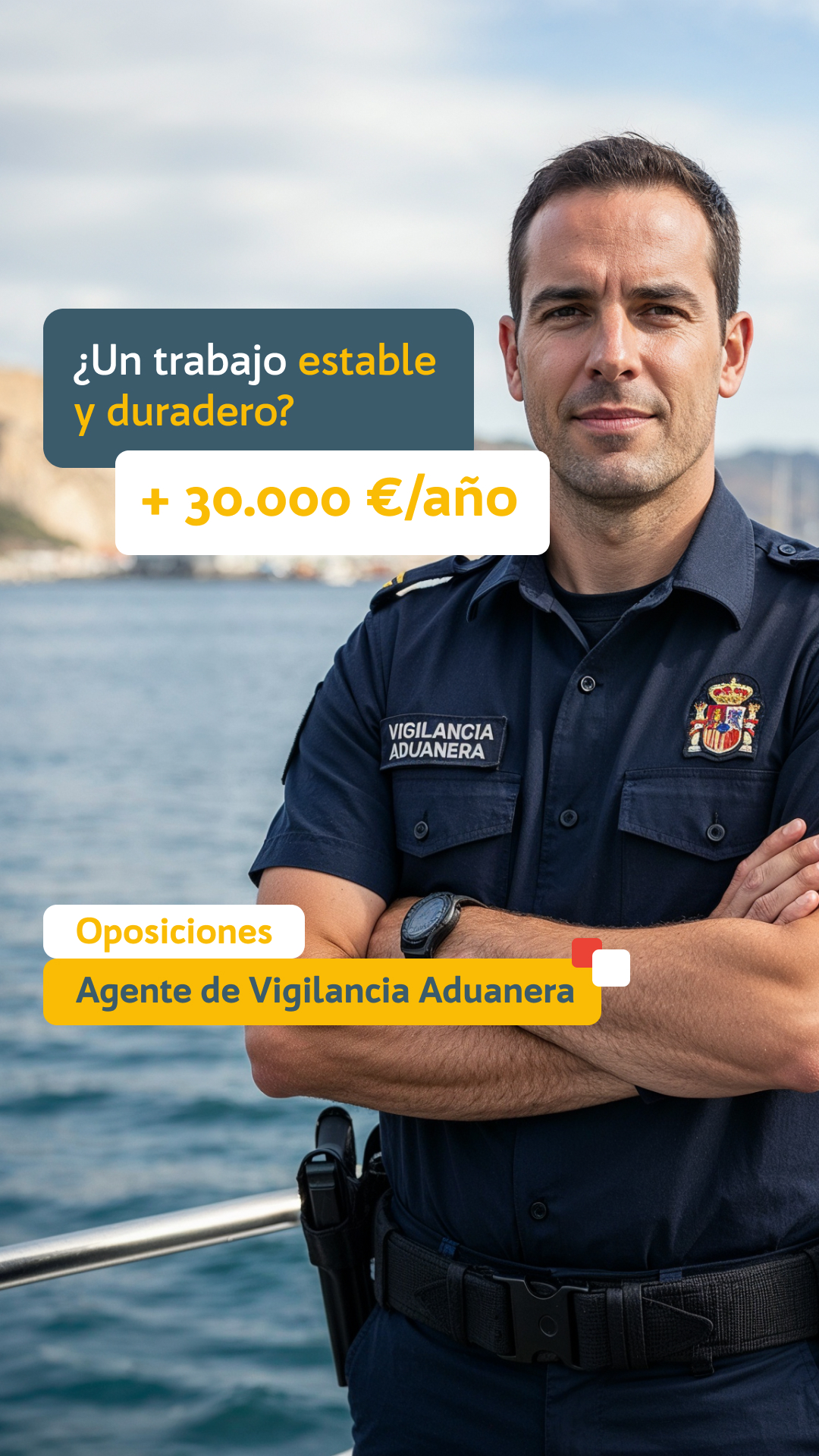 Oposiciones.es Facebook ad: Asegura tu plaza