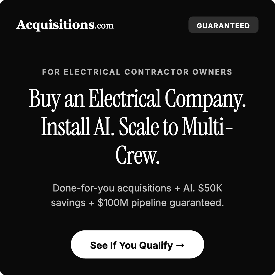 Acquisitions.com Facebook ad