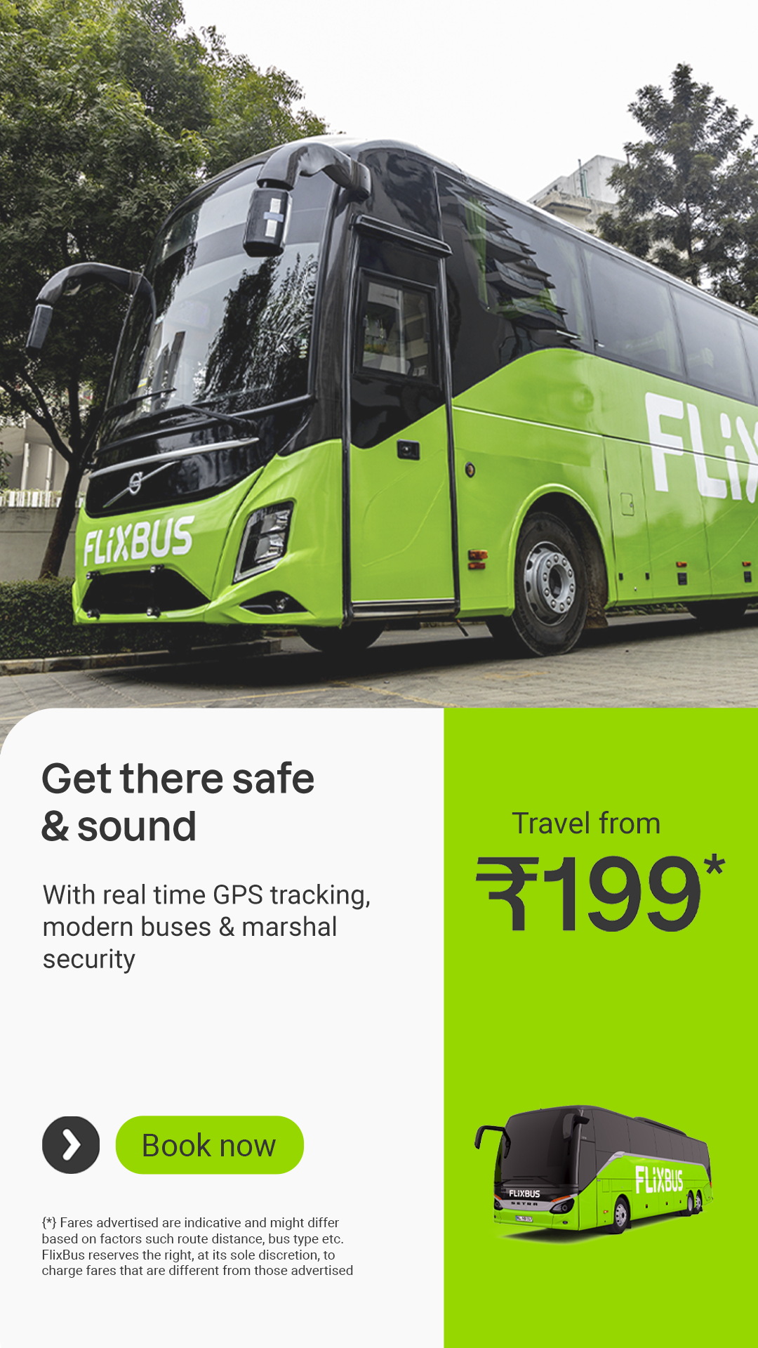 FlixBus Facebook ad