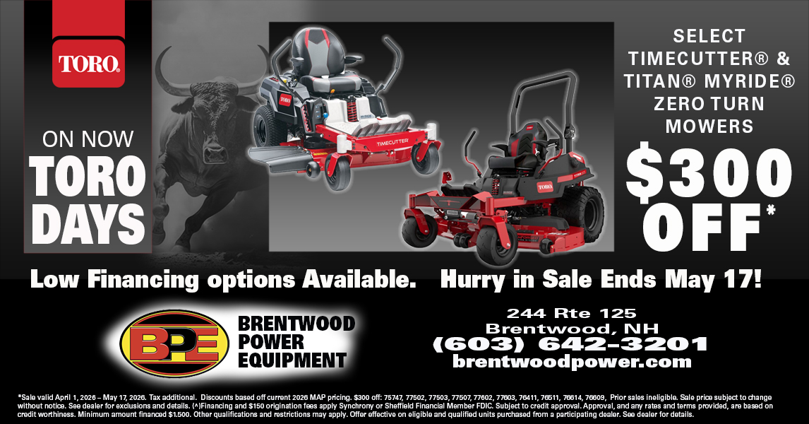 Brentwood Power Equipment Center Facebook ad
