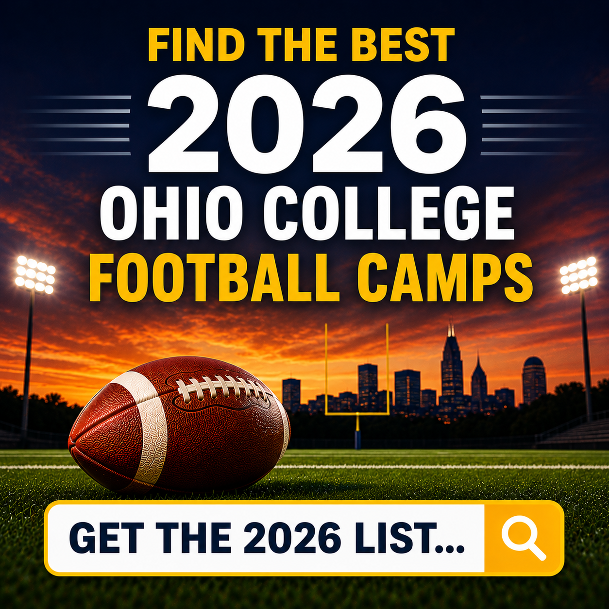 Aaron Weathers Facebook ad: Ohio College Football Camps Full List