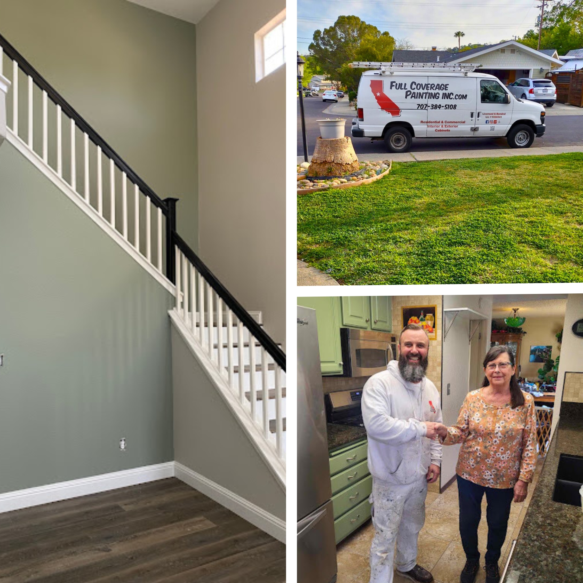 Full Coverage Painting Inc. Facebook ad: Get 10% OFF Your Interior Painting Project