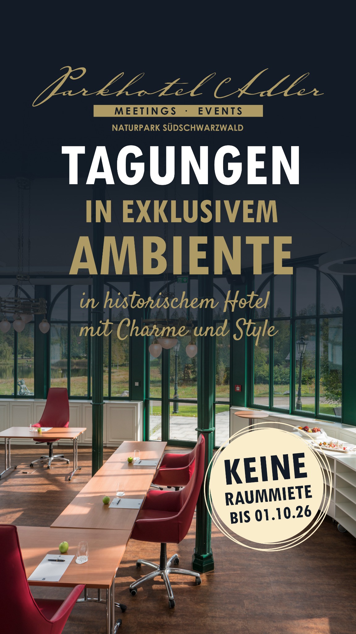 Parkhotel Adler Hinterzarten Facebook ad from May 4, 2026