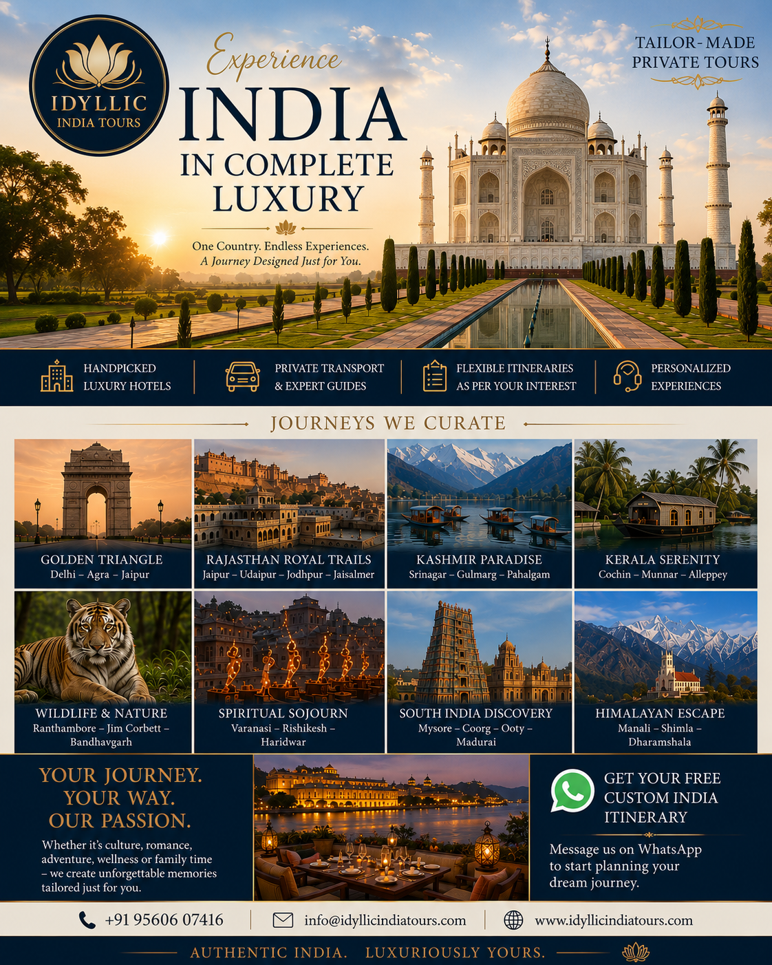 idyllicindiatours Facebook ad from Jun 16, 2026