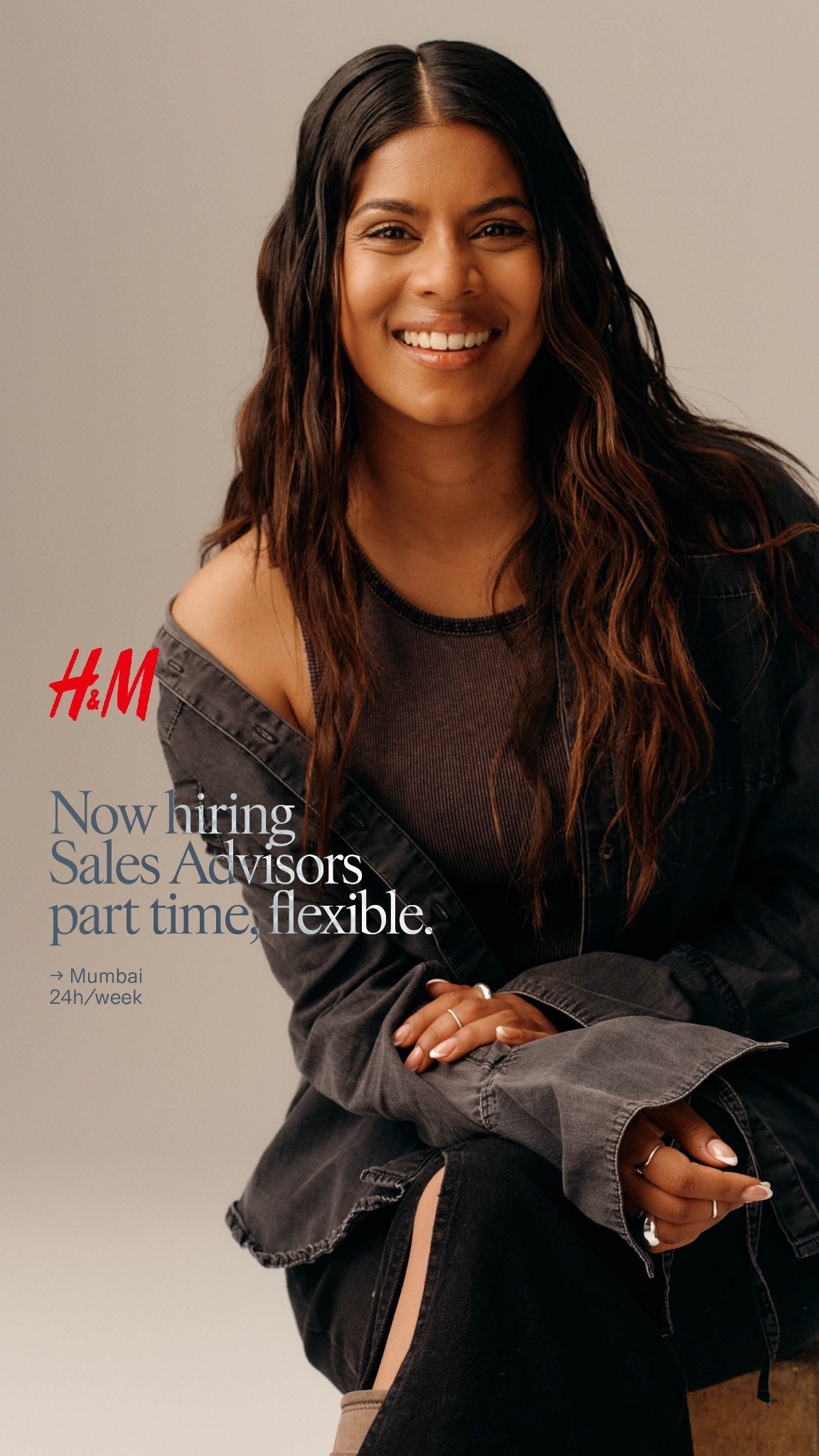 H&M Careers Facebook ad from Mar 17, 2026