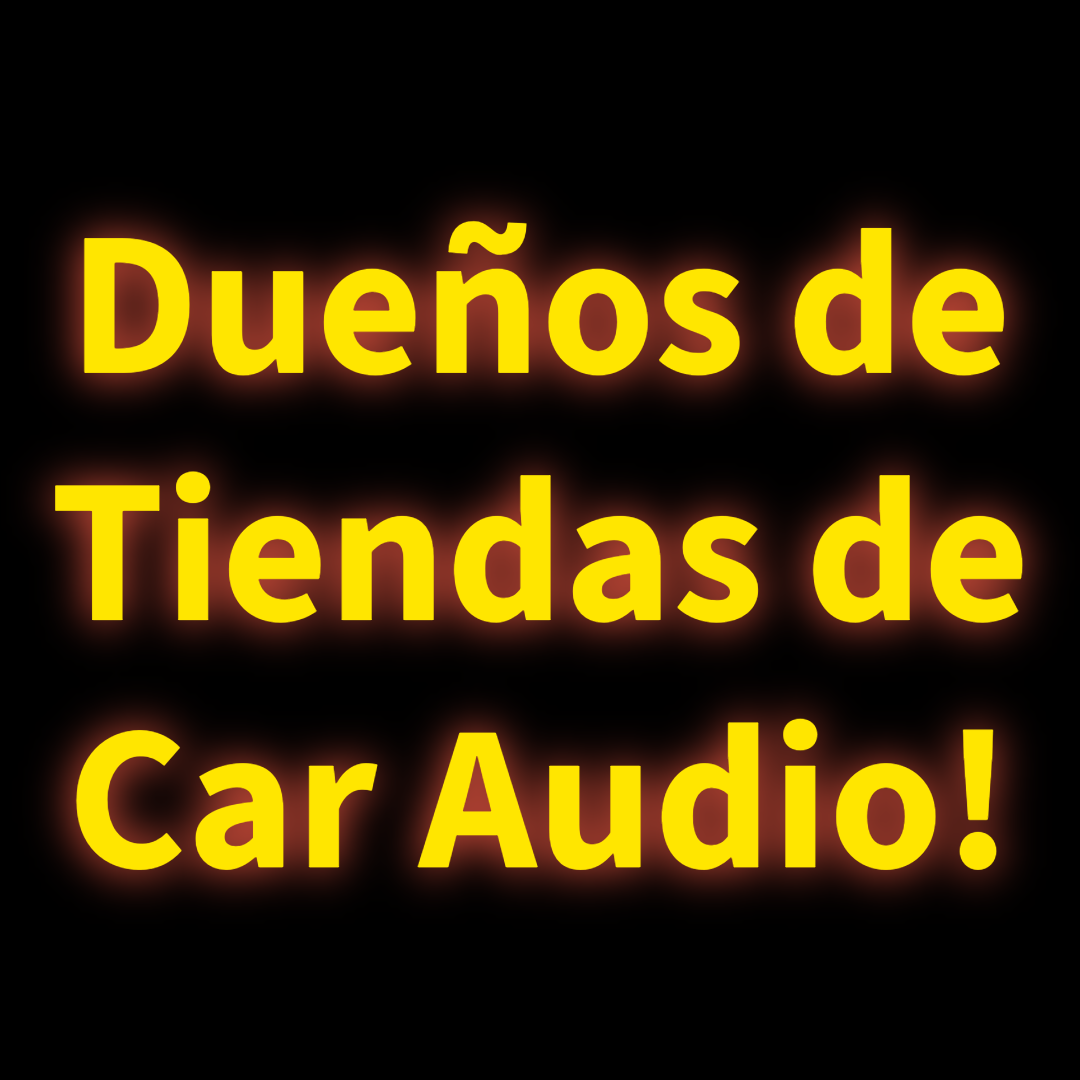 Future Cut Media - Raul Camarena Facebook ad: Lleva tu tienda de car audio al proximo nivel!
