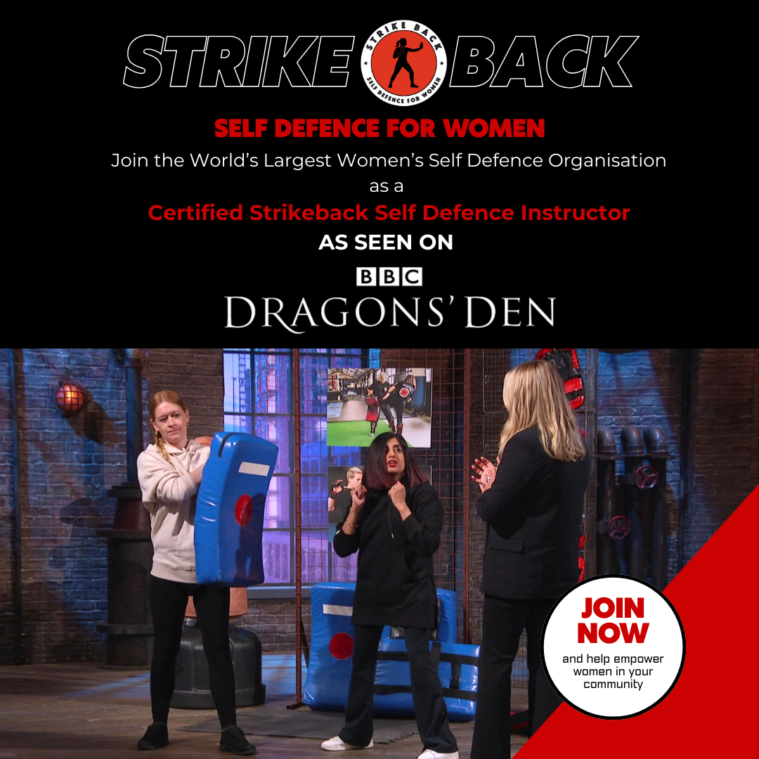 Strike Back Self Defence for Women Facebook ad