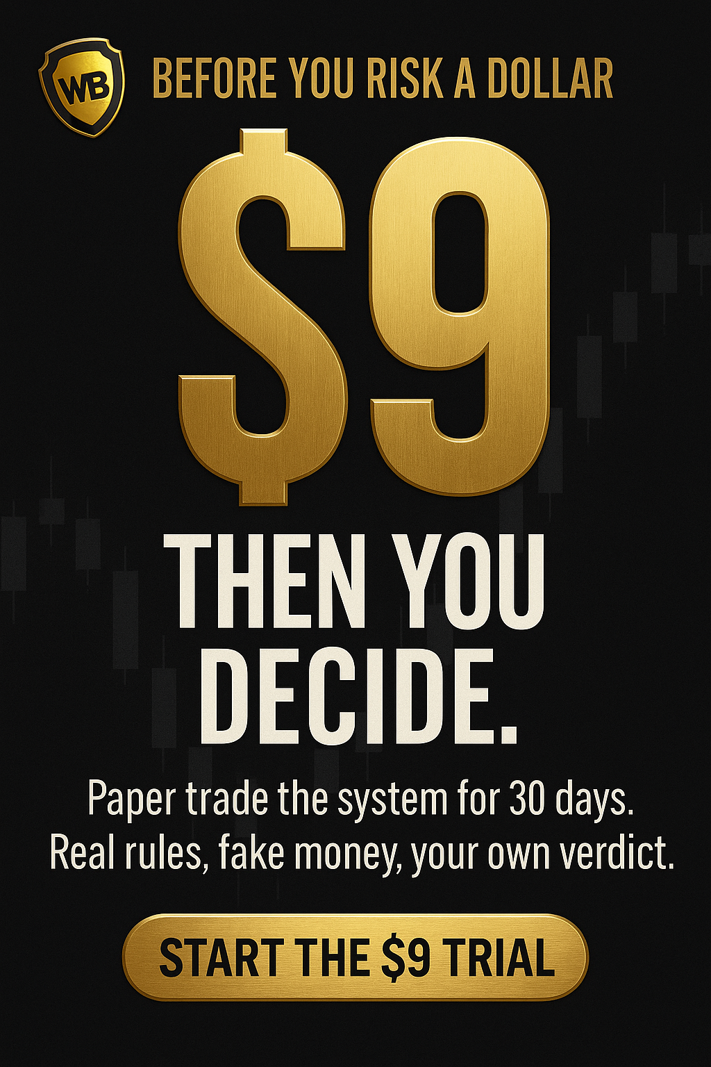 Wealth Builders HQ Facebook ad: 30 Minutes, Twice A Week