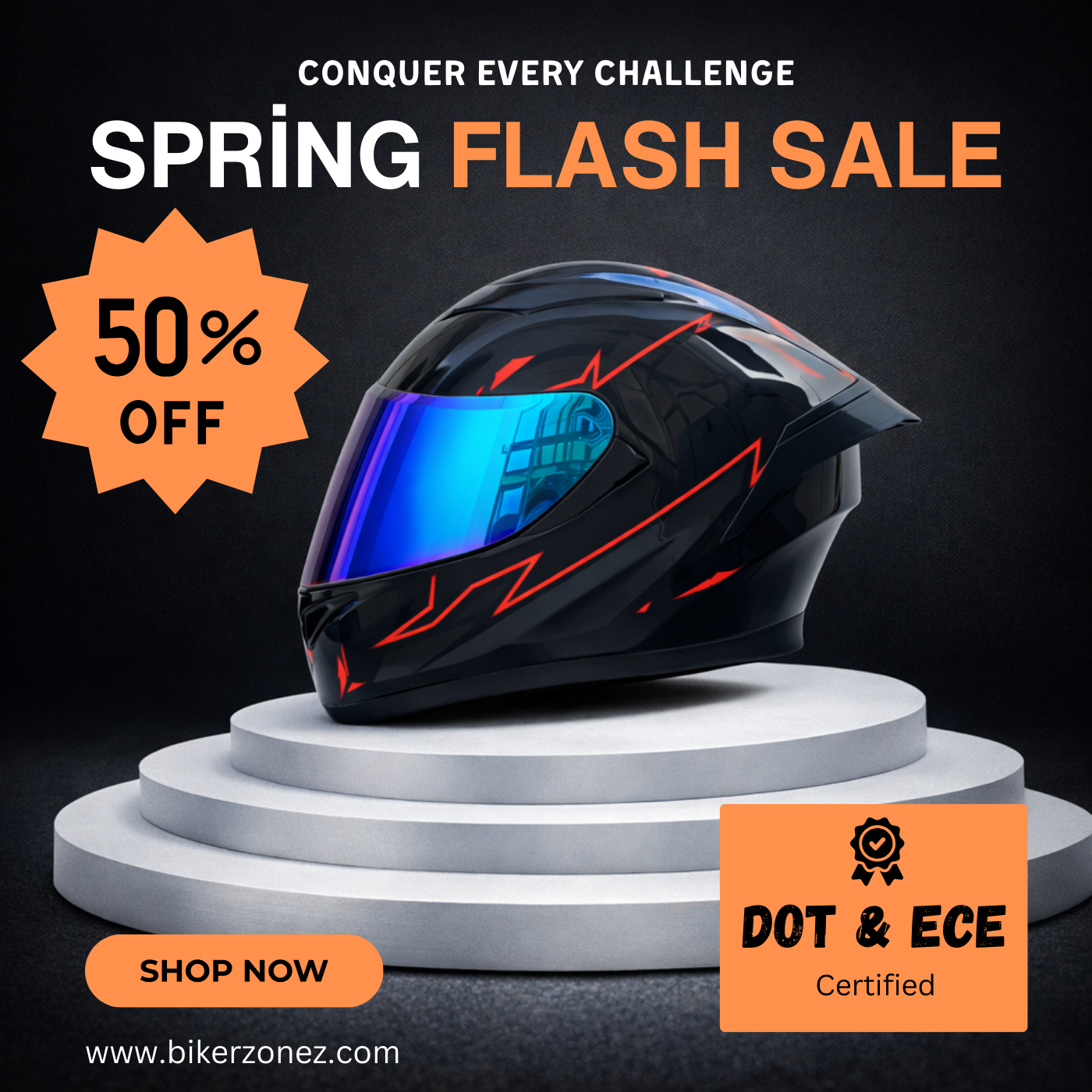 BikerZonez Facebook ad
