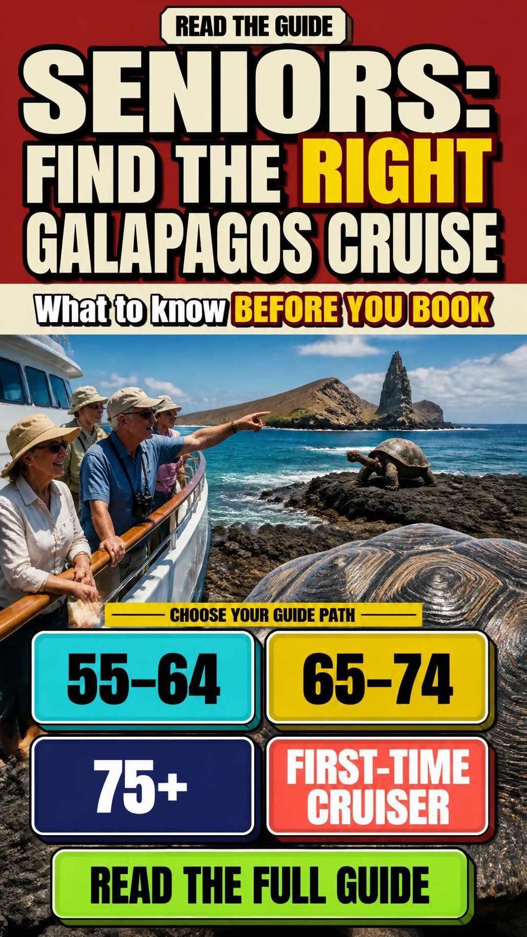 Value 1st Facebook ad: Ship Size and Mobility at Sea: Galapagos Cruise Guide