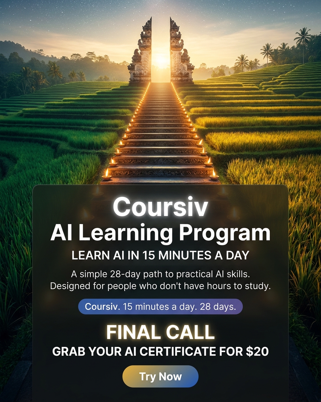 AI Simplified Facebook ad