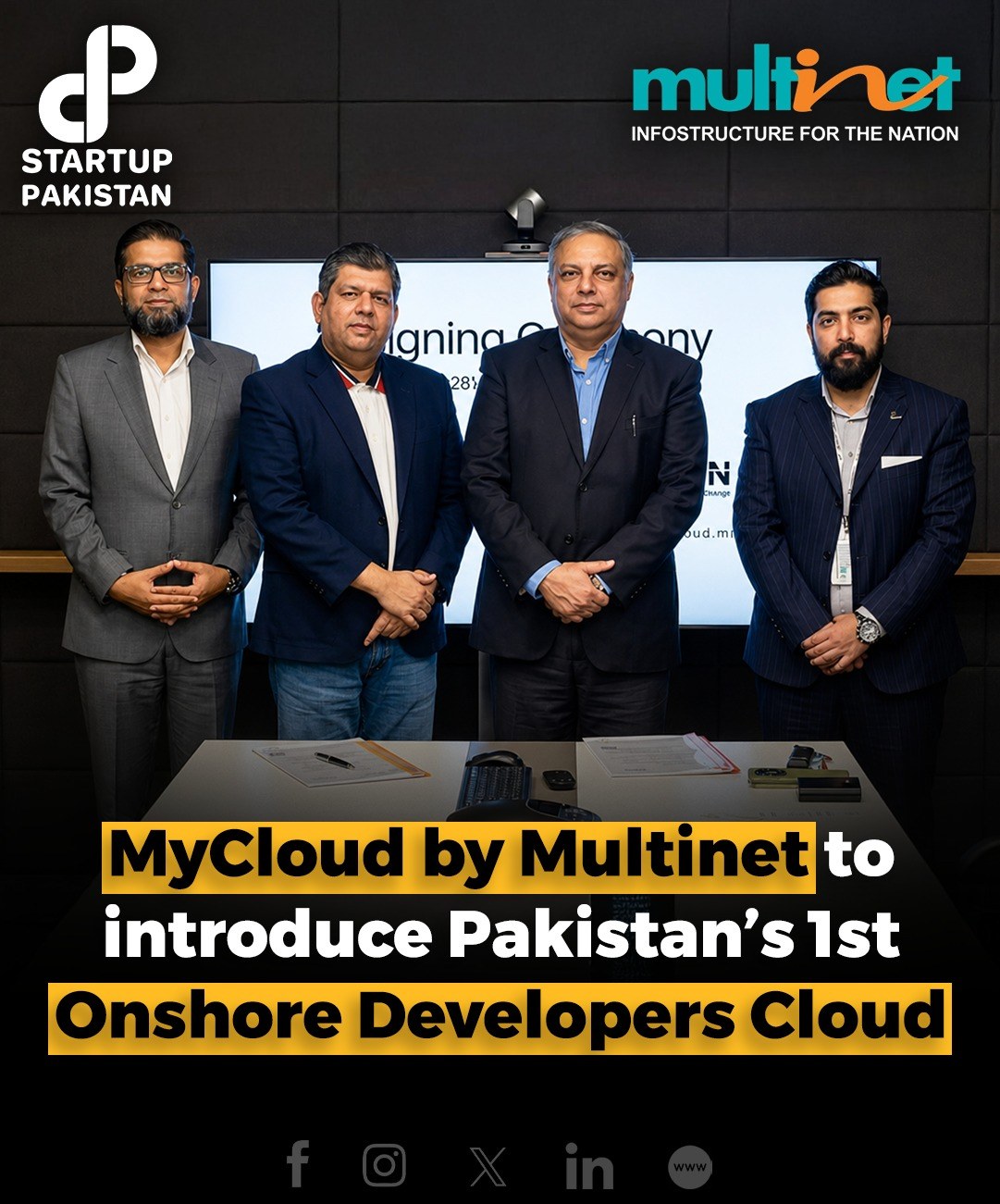 Startup Pakistan Facebook ad: MyCloud by Multinet Pakistan Private Limited to introduce…