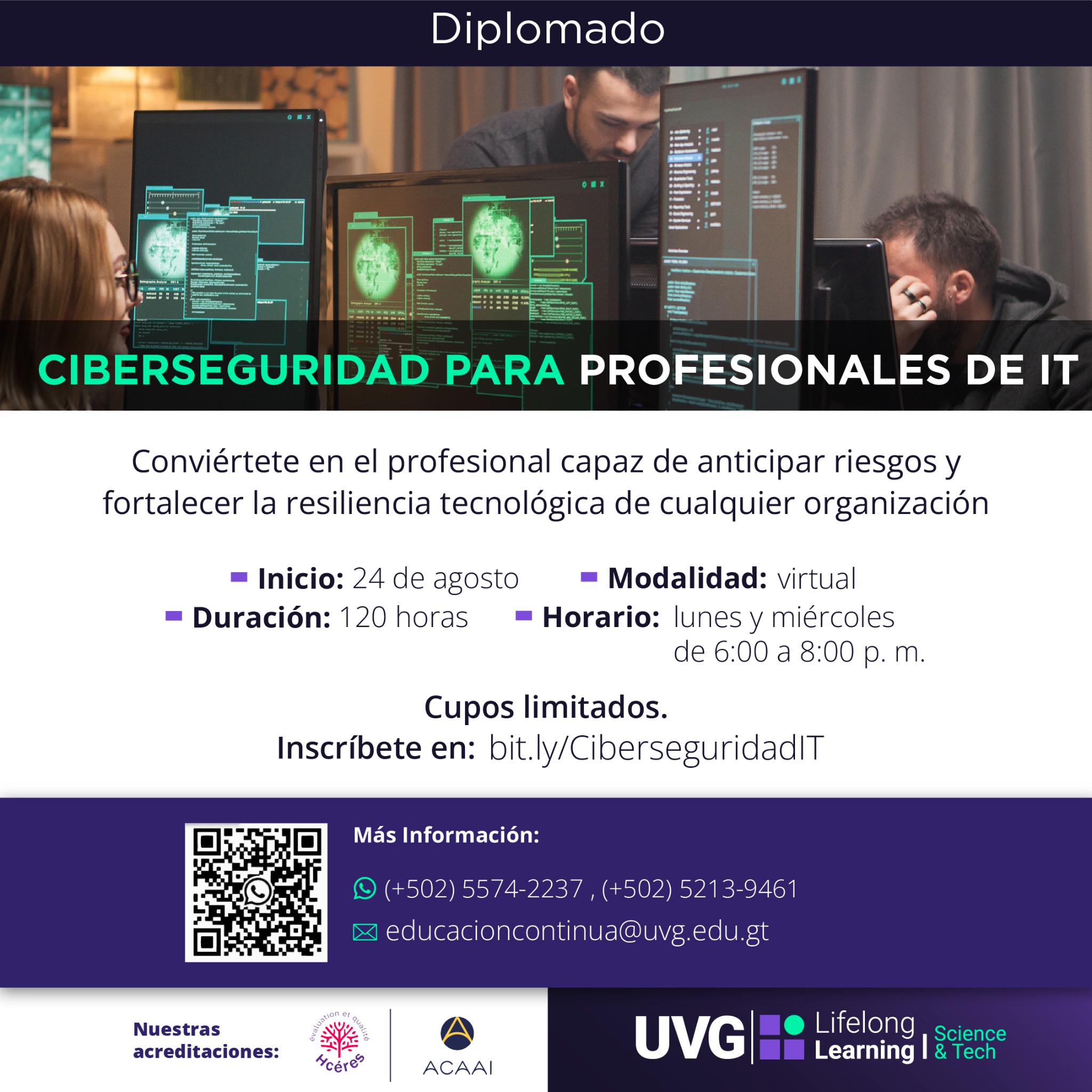 Universidad del Valle de Guatemala Facebook ad