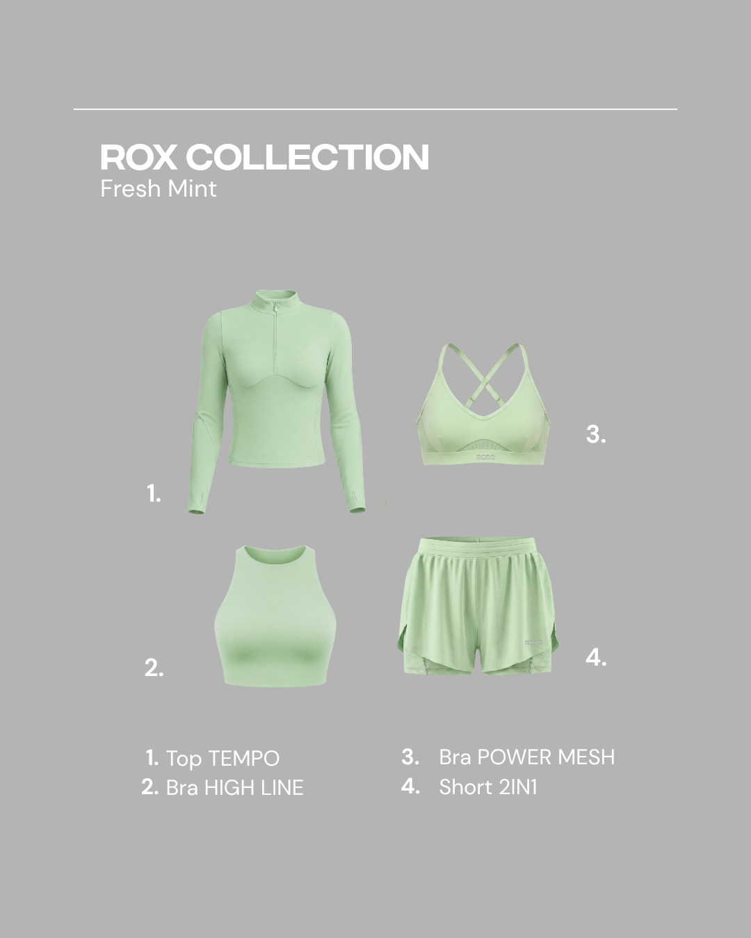 Rore Active Facebook ad: FOCUS SUR LES PIECES ROX