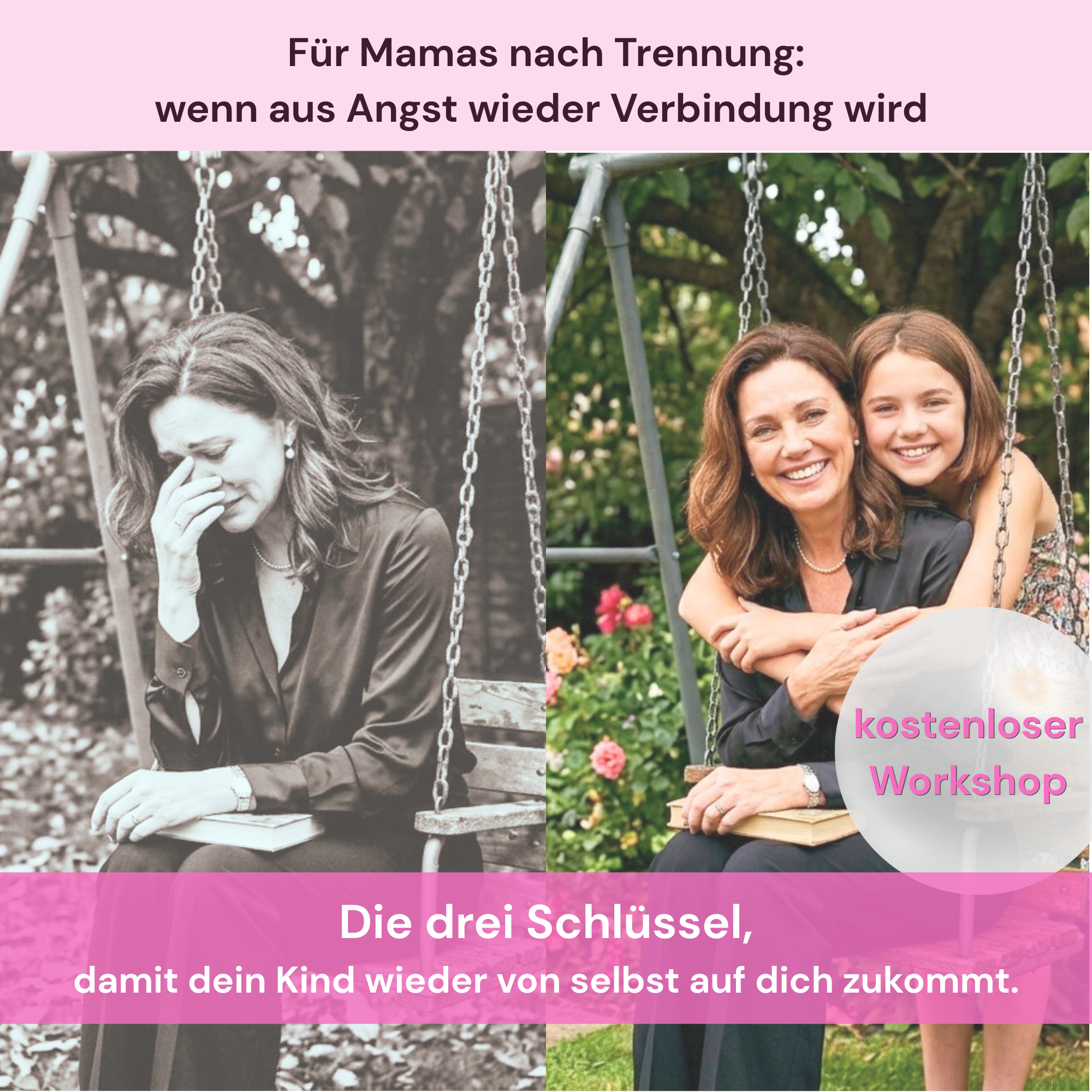 Gabriela Müller Facebook ad: Ich hatte mein Kind schon fast verloren.