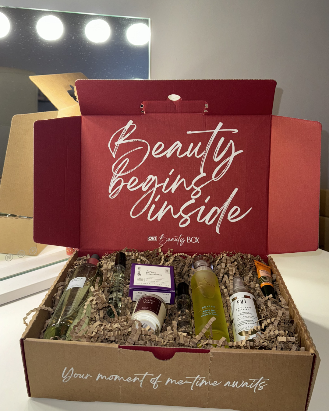 OK Beauty Box Facebook ad