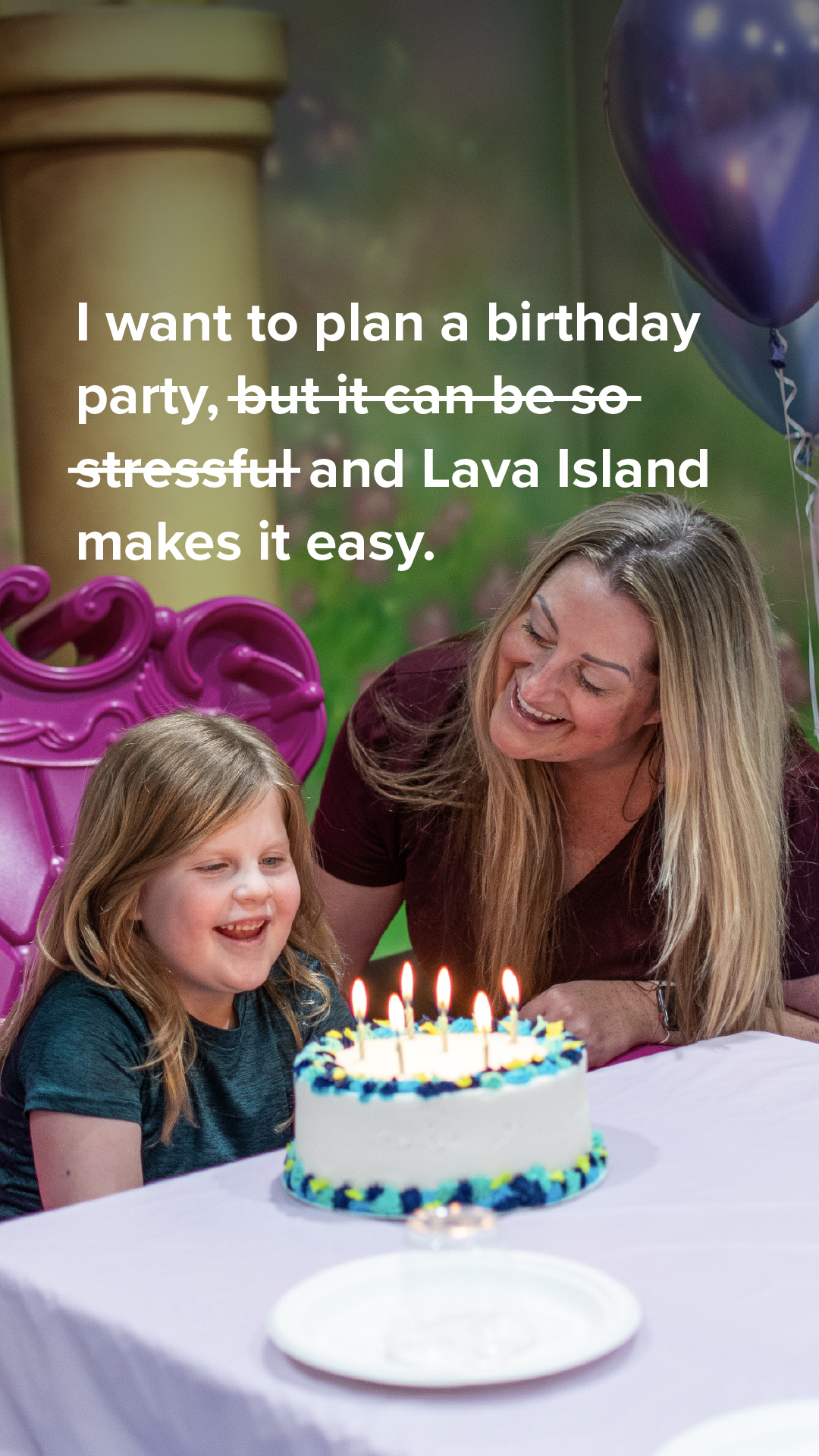 Lava Island Facebook ad from May 16, 2026