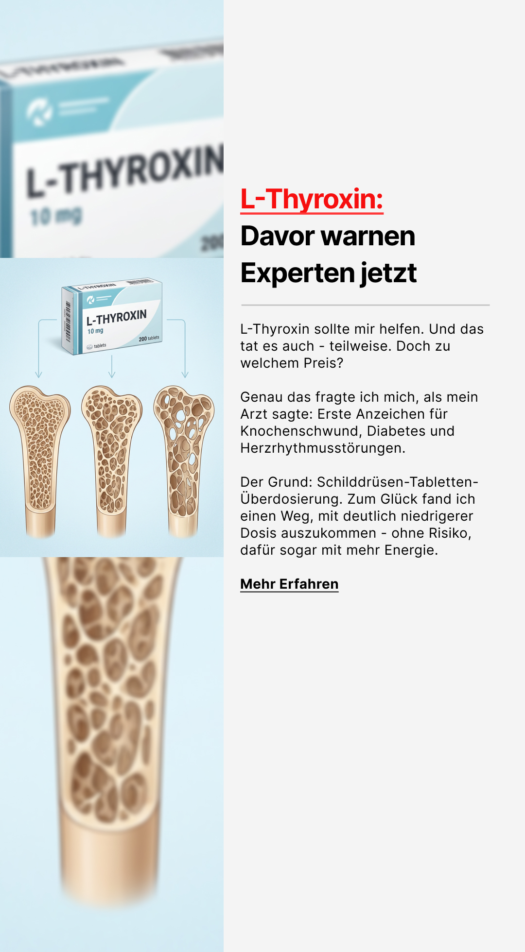 Mission Schilddrüse Facebook ad