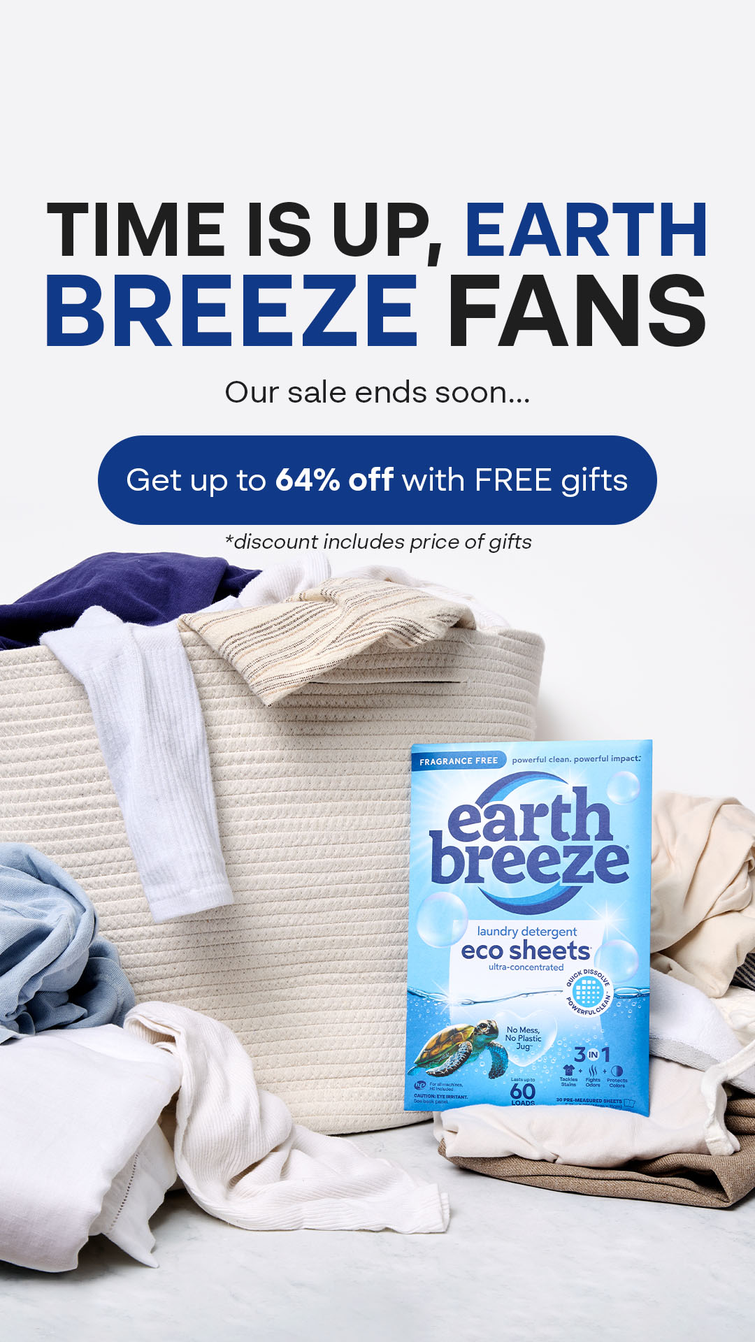 Earth Breeze Facebook ad