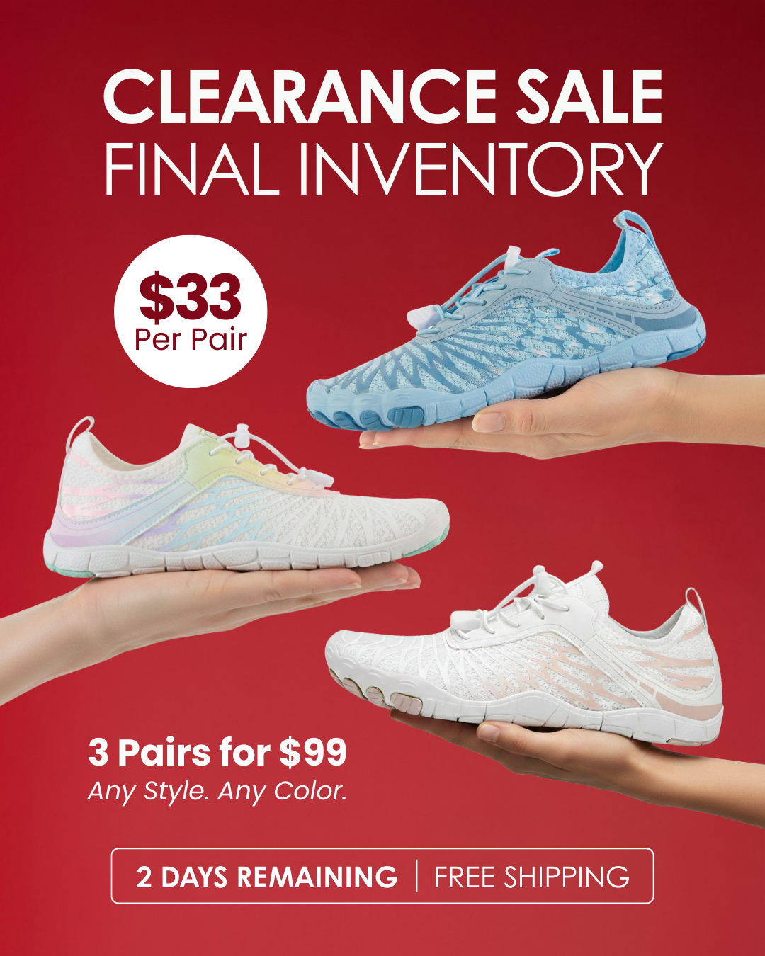 HIKE Footwear Facebook ad