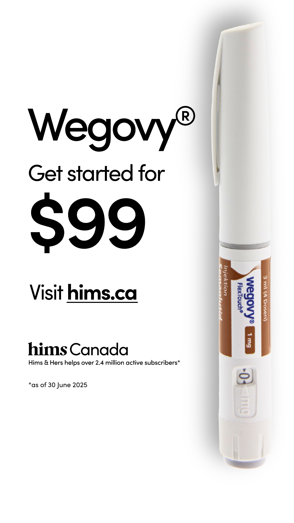 hims Facebook ad