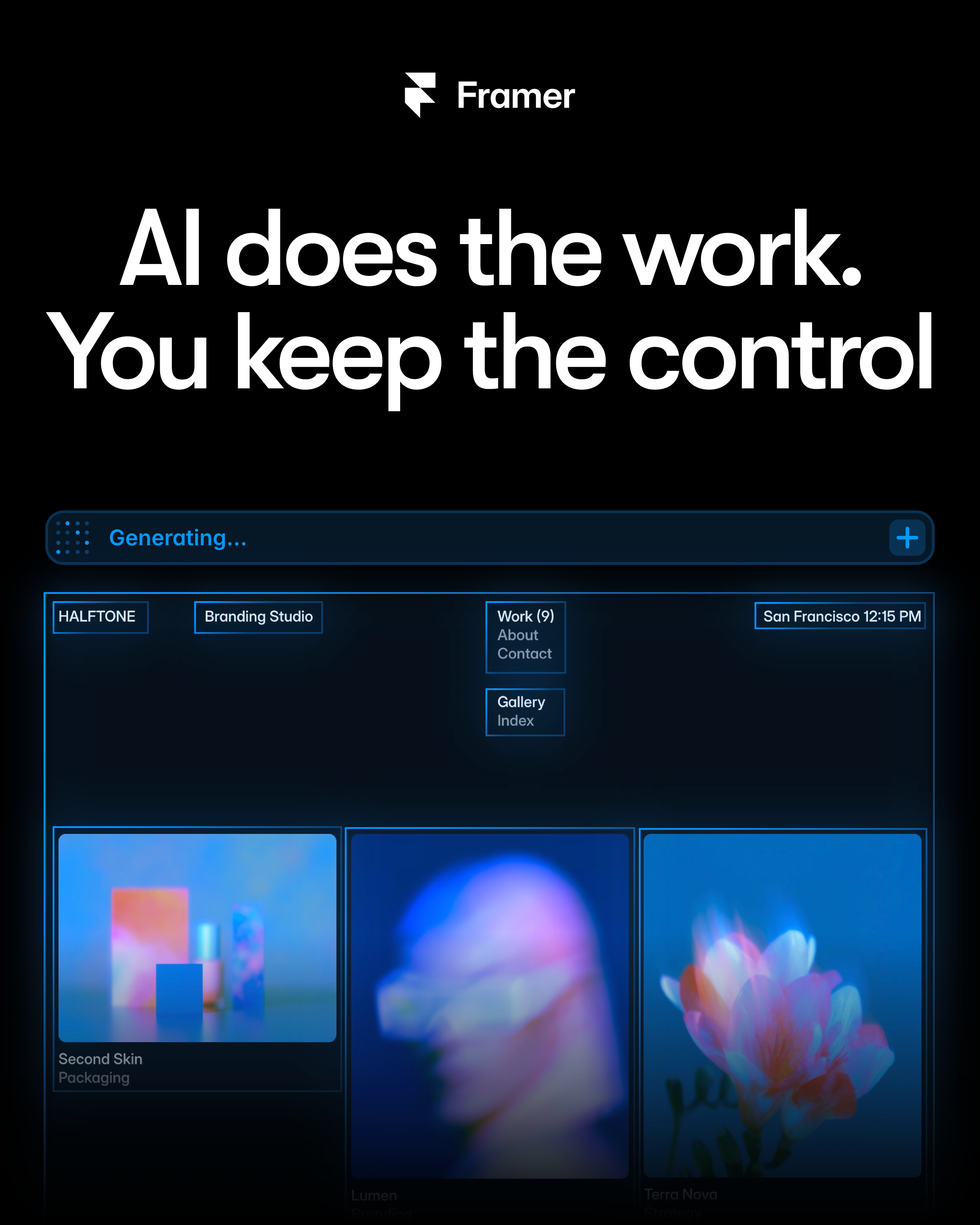Framer Facebook ad