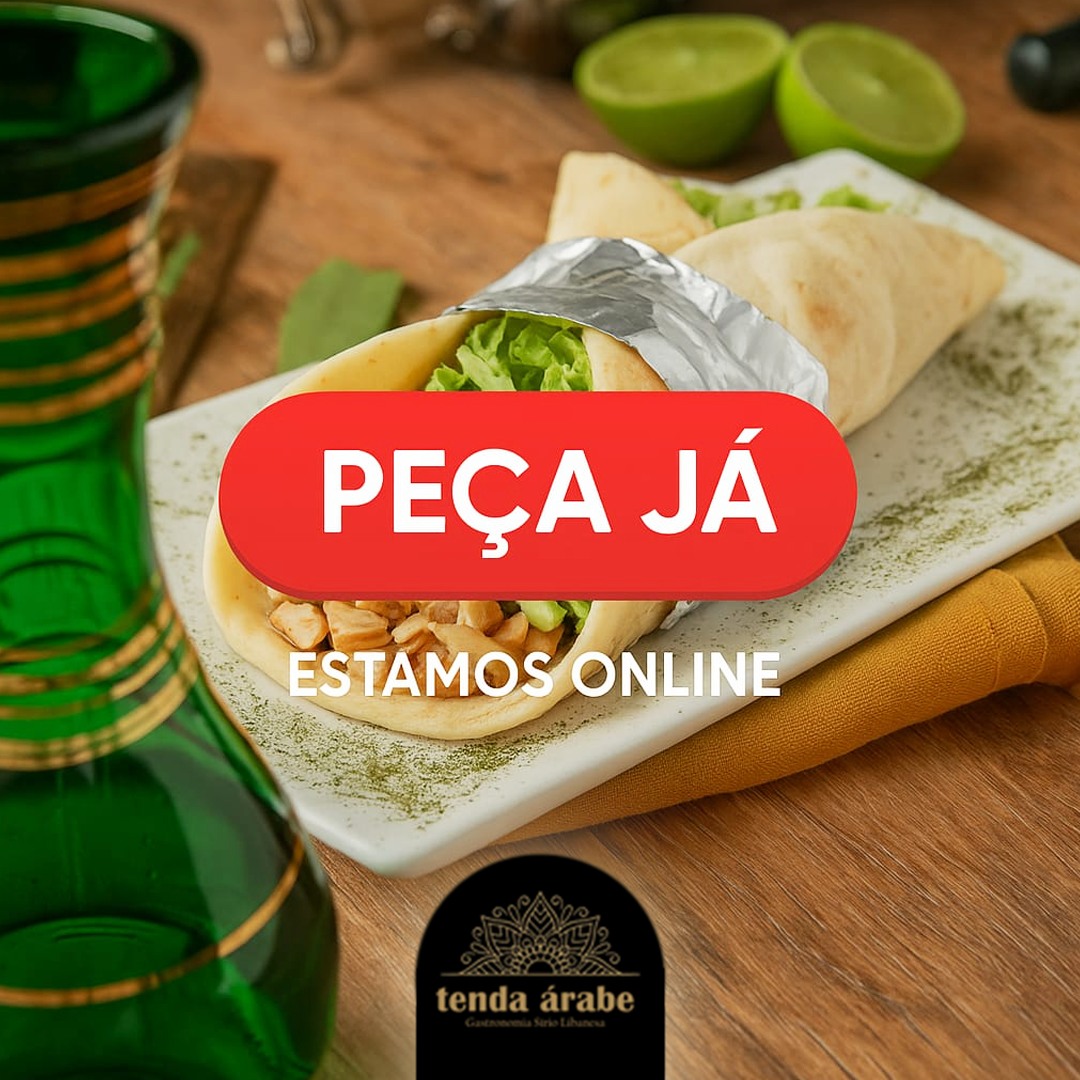 Tenda Árabe - Gastronomia Sírio Libanesa Facebook ad: Não deixe para amanhã o pedido que você…