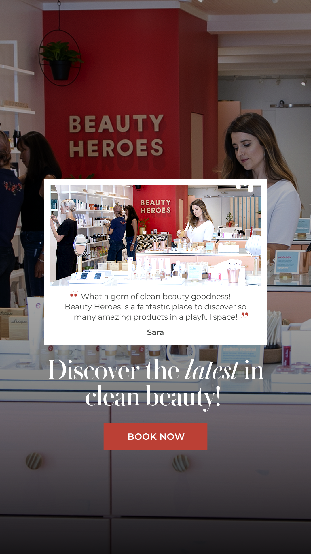 Beauty Heroes Facebook ad