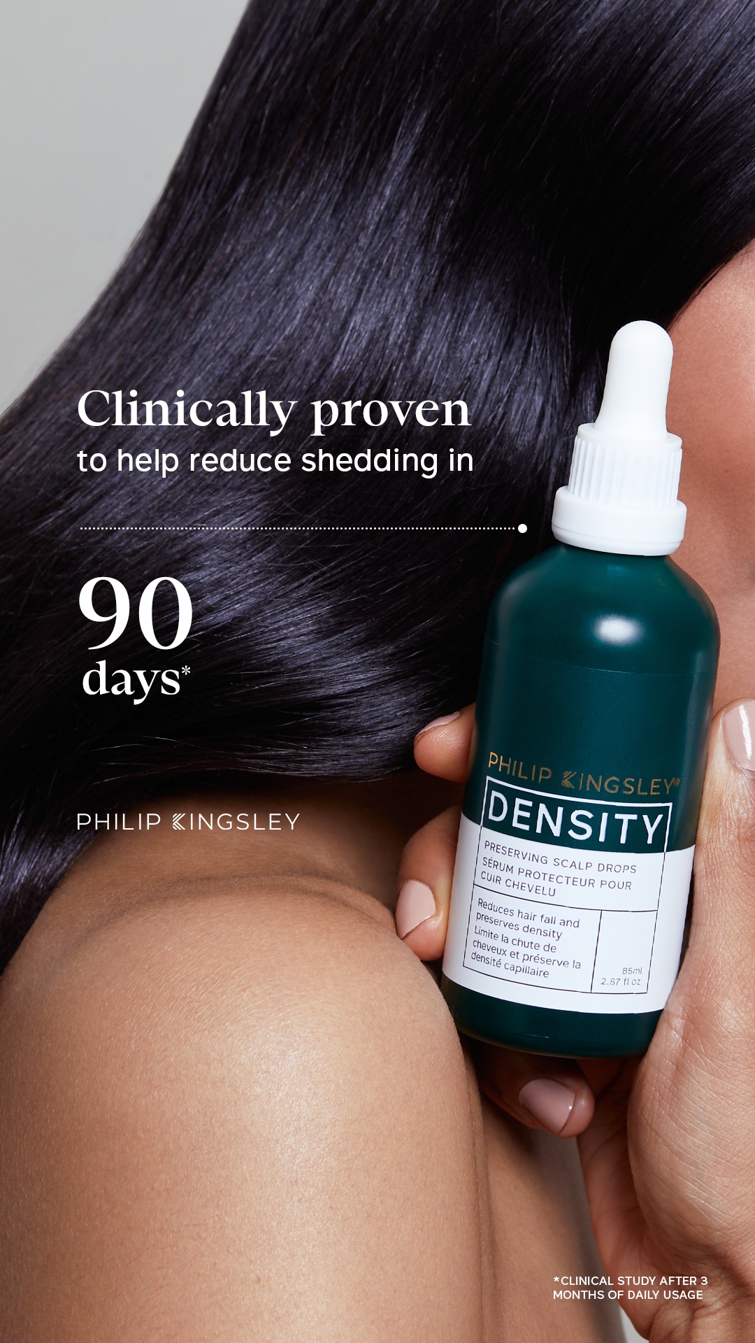 Philip Kingsley Facebook ad: Density Drops