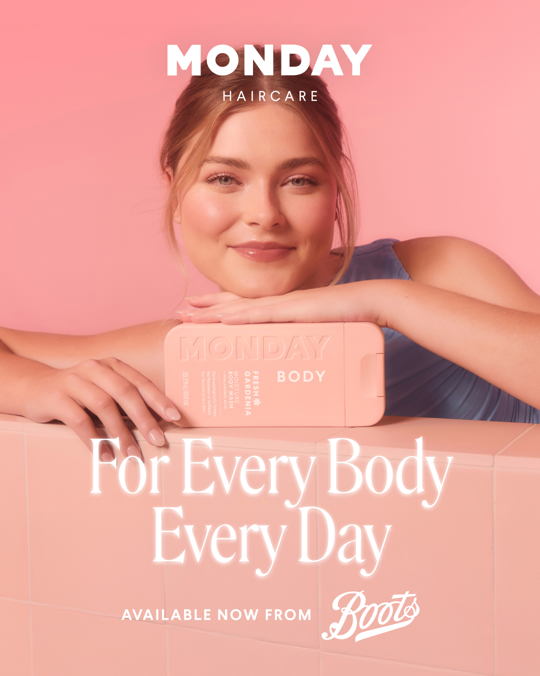 MONDAY Haircare Facebook ad
