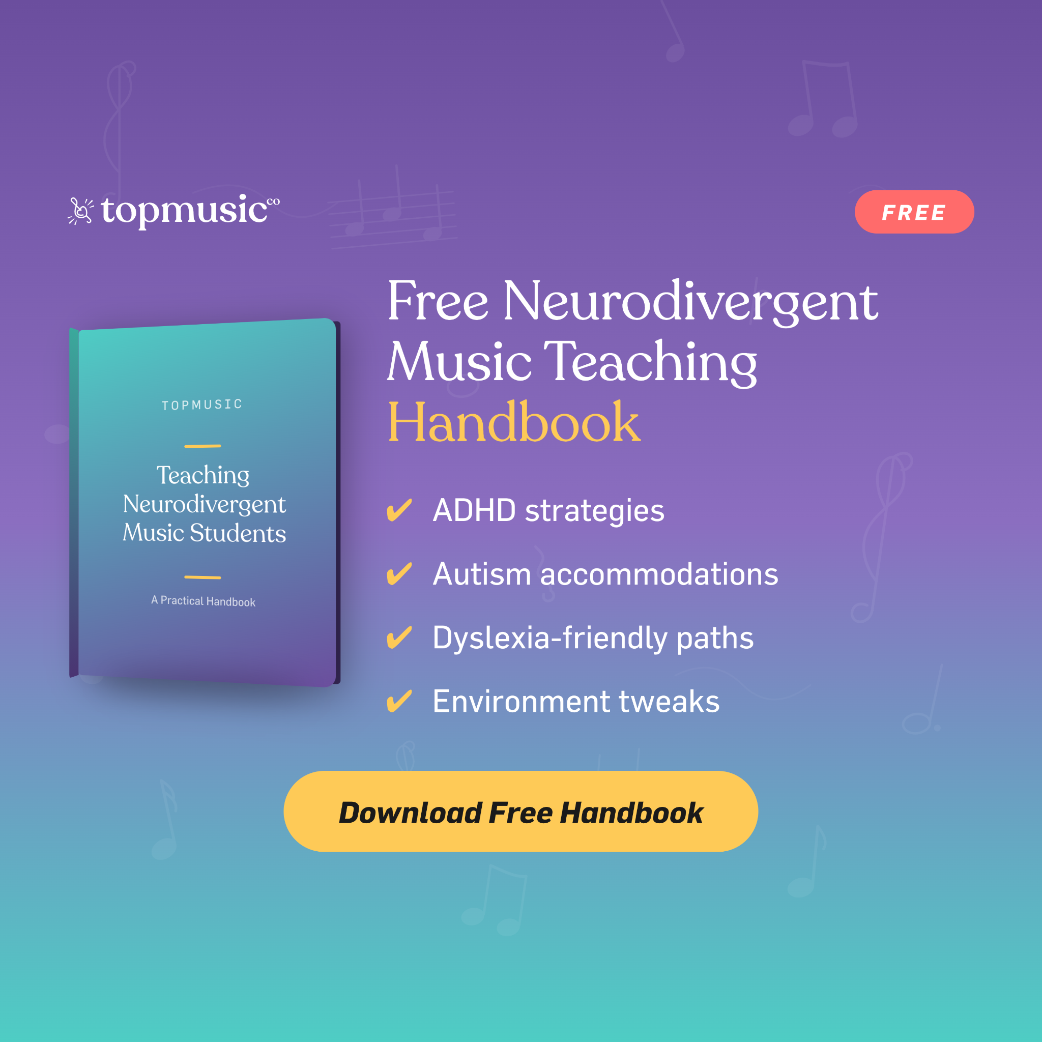 TopMusic Facebook ad from Mar 19, 2026