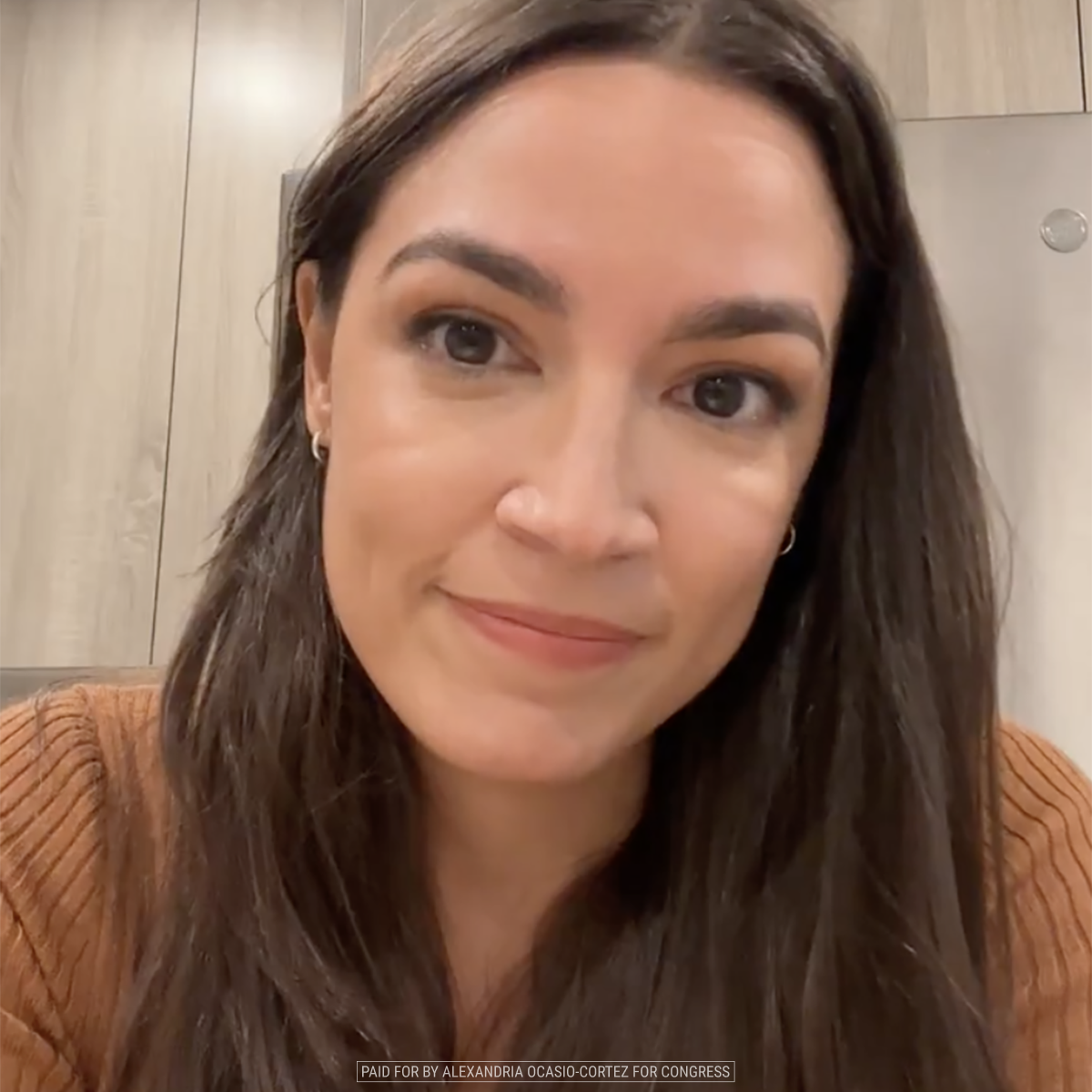 Alexandria Ocasio-Cortez Facebook ad